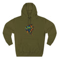 Angelfish Watercolor Hoodie – Colorful Aquarium Fish Graphic Fleece Pullover