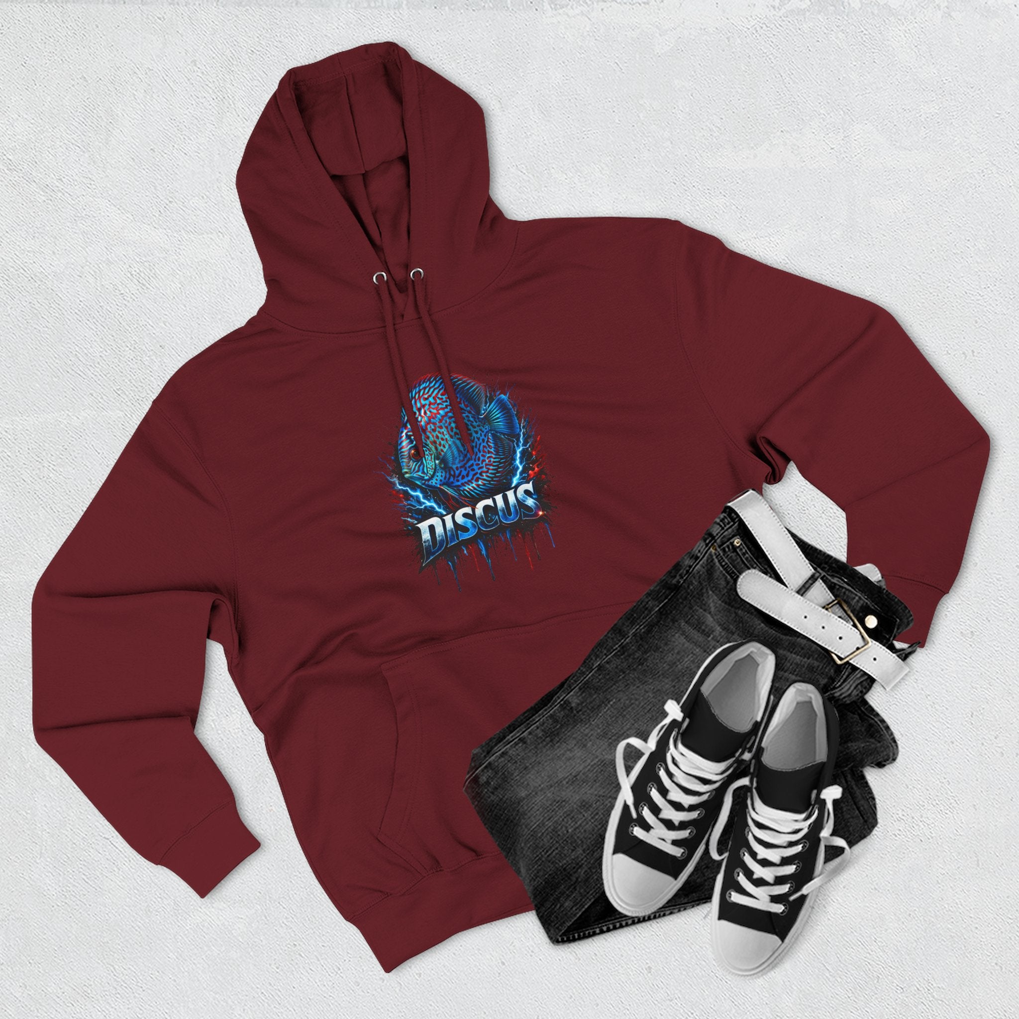 Electric Discus – Premium "Lightning" Lane Seven Hoodie