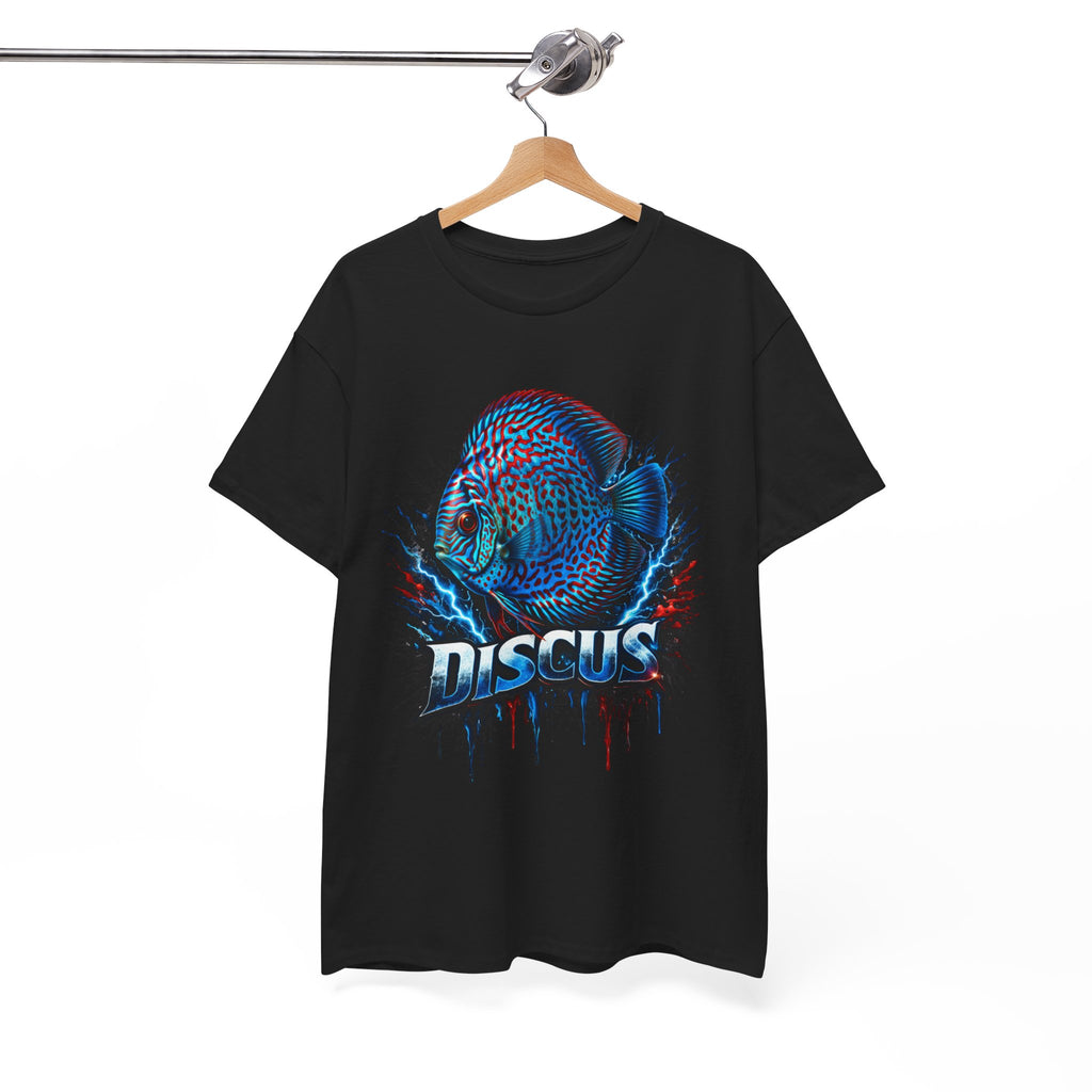 Discus Fish Graphic Tee - Vibrant Aquarium Fish Shirt