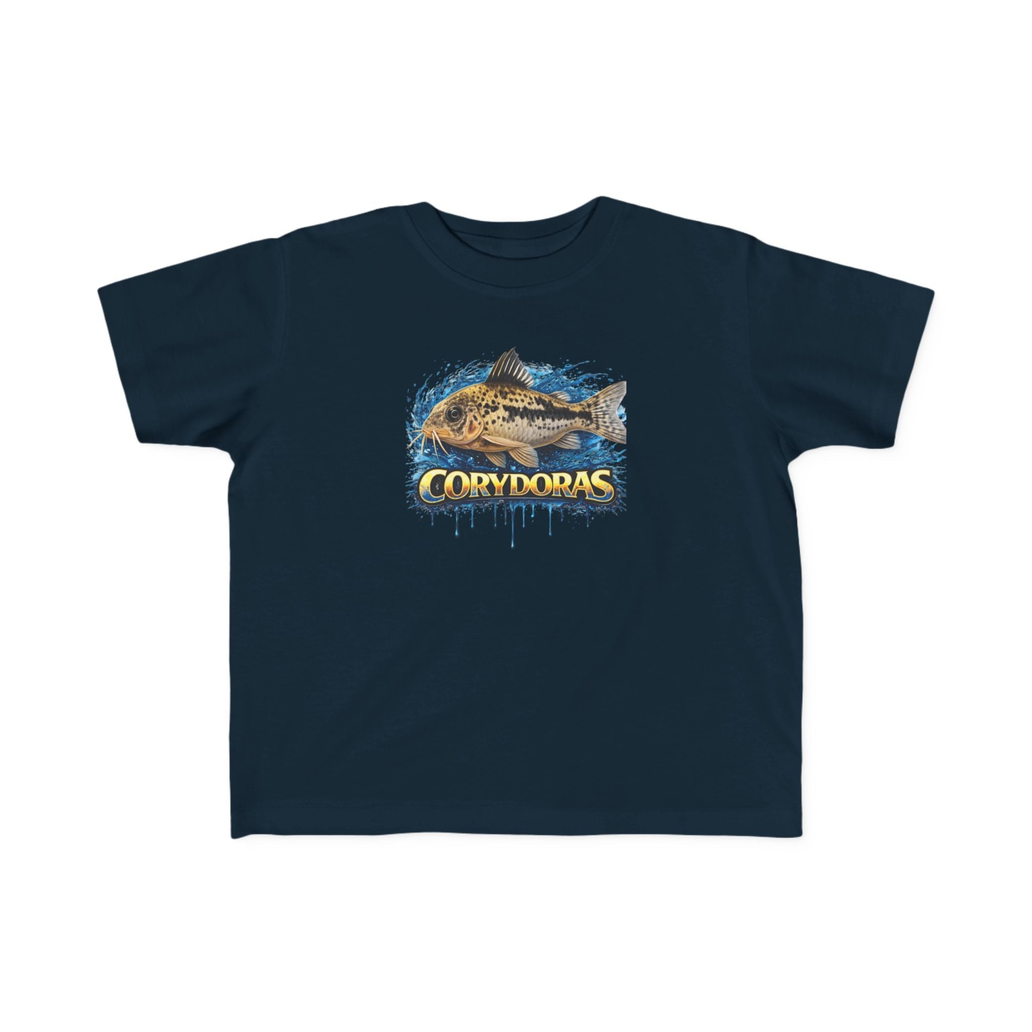Toddler Tee — 'Corydoras' Aquarium Fish Graphic
