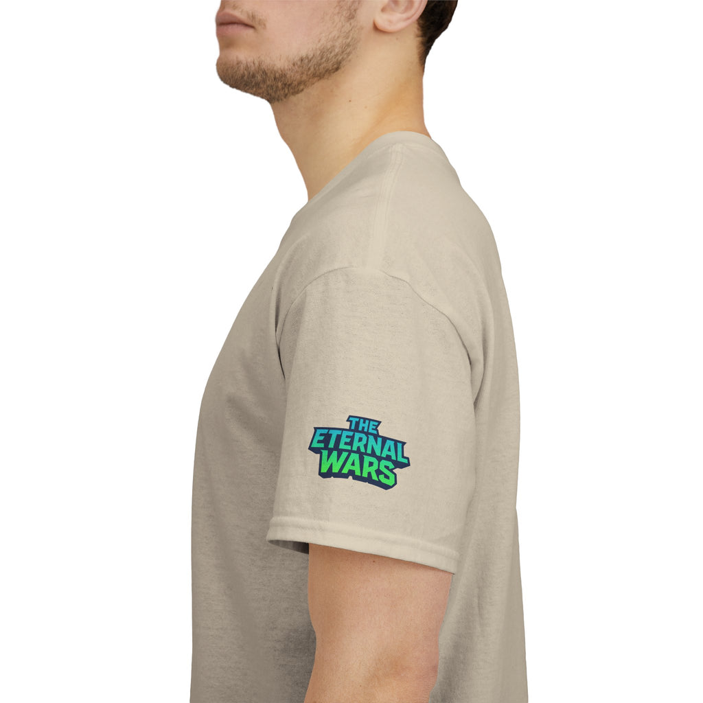 The Eternal Wars Graphic Tee – "Cambria" Winged Warrior Shirt