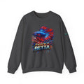 Betta Fish Crewneck Sweatshirt — "Fiercely Betta" Colorful Aquarium Graphic