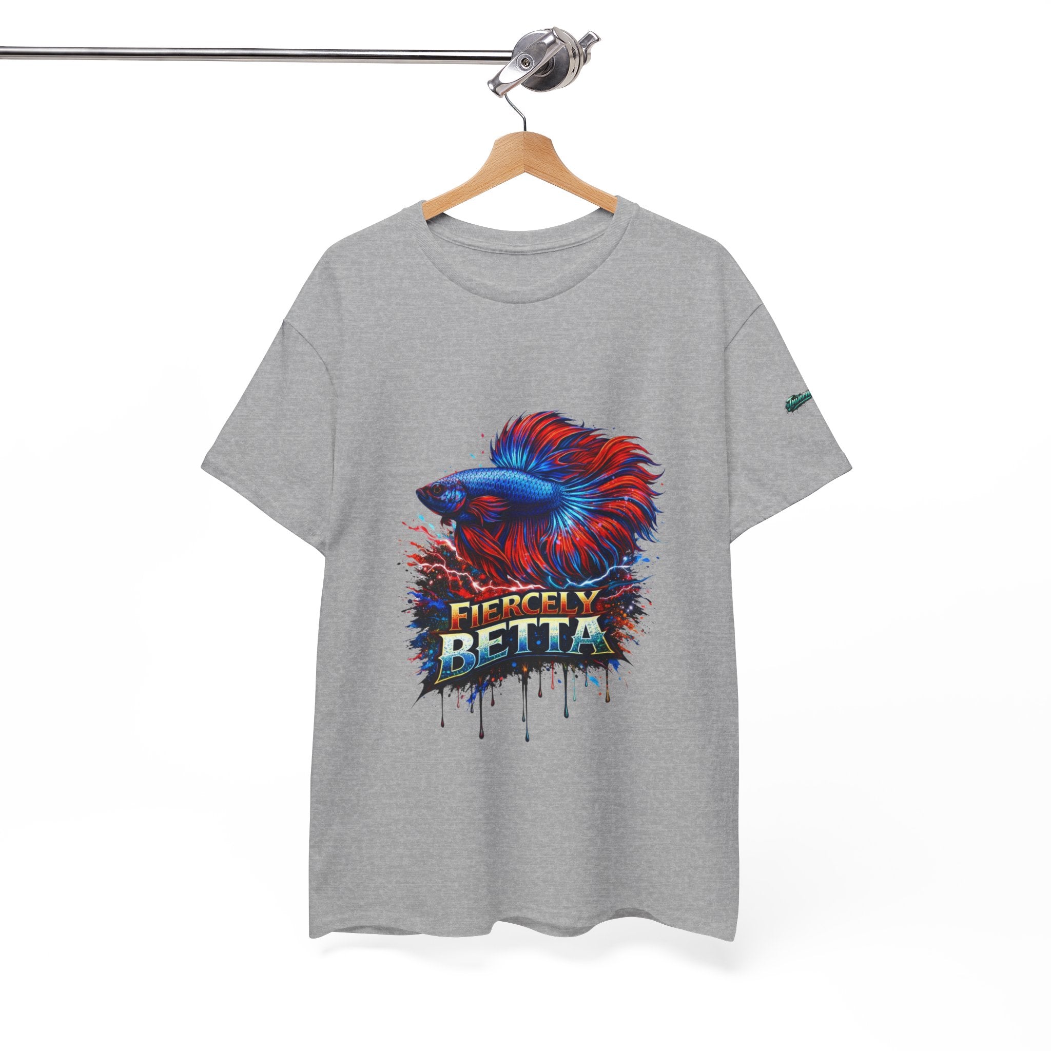 Betta Fish T-Shirt — Fiercely Betta Colorful Aquarium Fish Tee