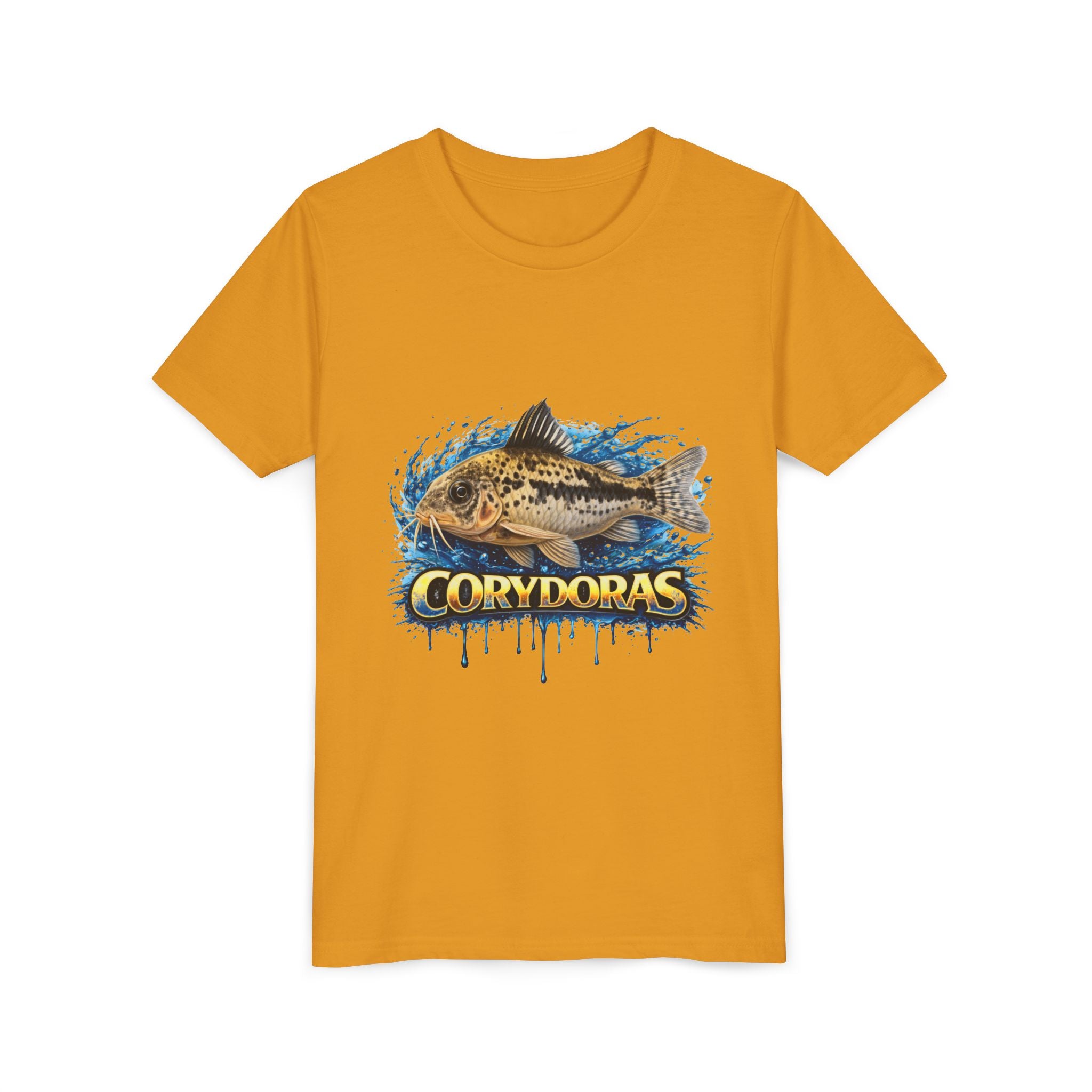 Corydoras Fish Youth Tee – Cute Aquarium Catfish Graphic Shirt