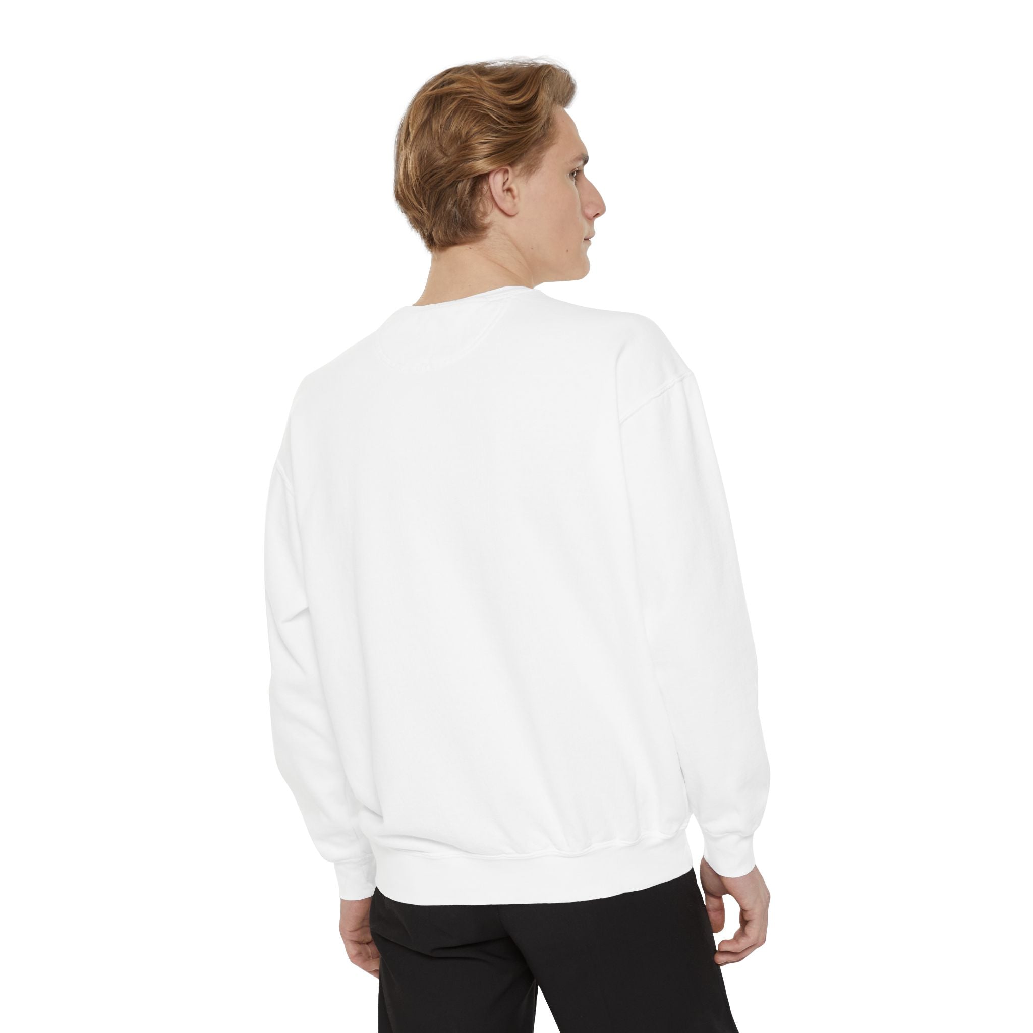 Electric Blue Acara – Garment-Dyed Premium Sweatshirt