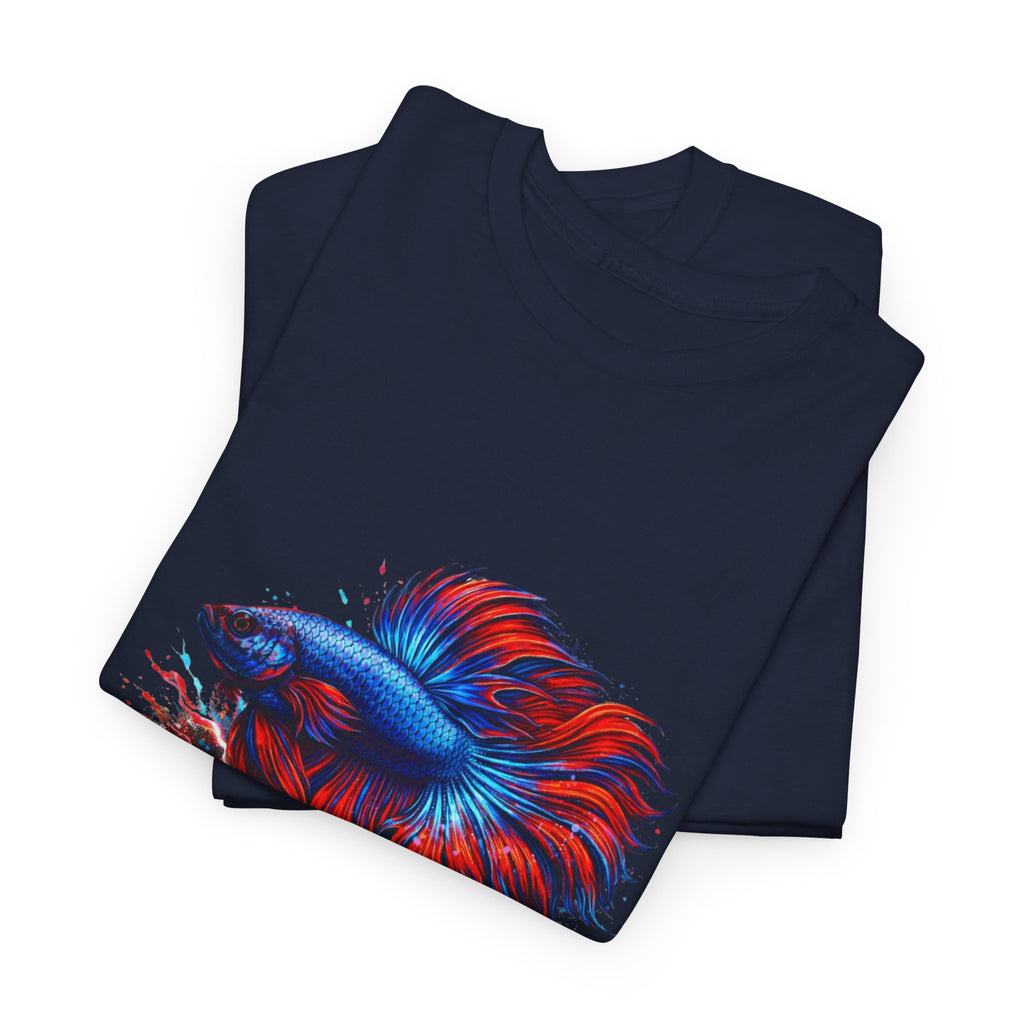 Betta Fish T-Shirt — Fiercely Betta Colorful Aquarium Fish Tee