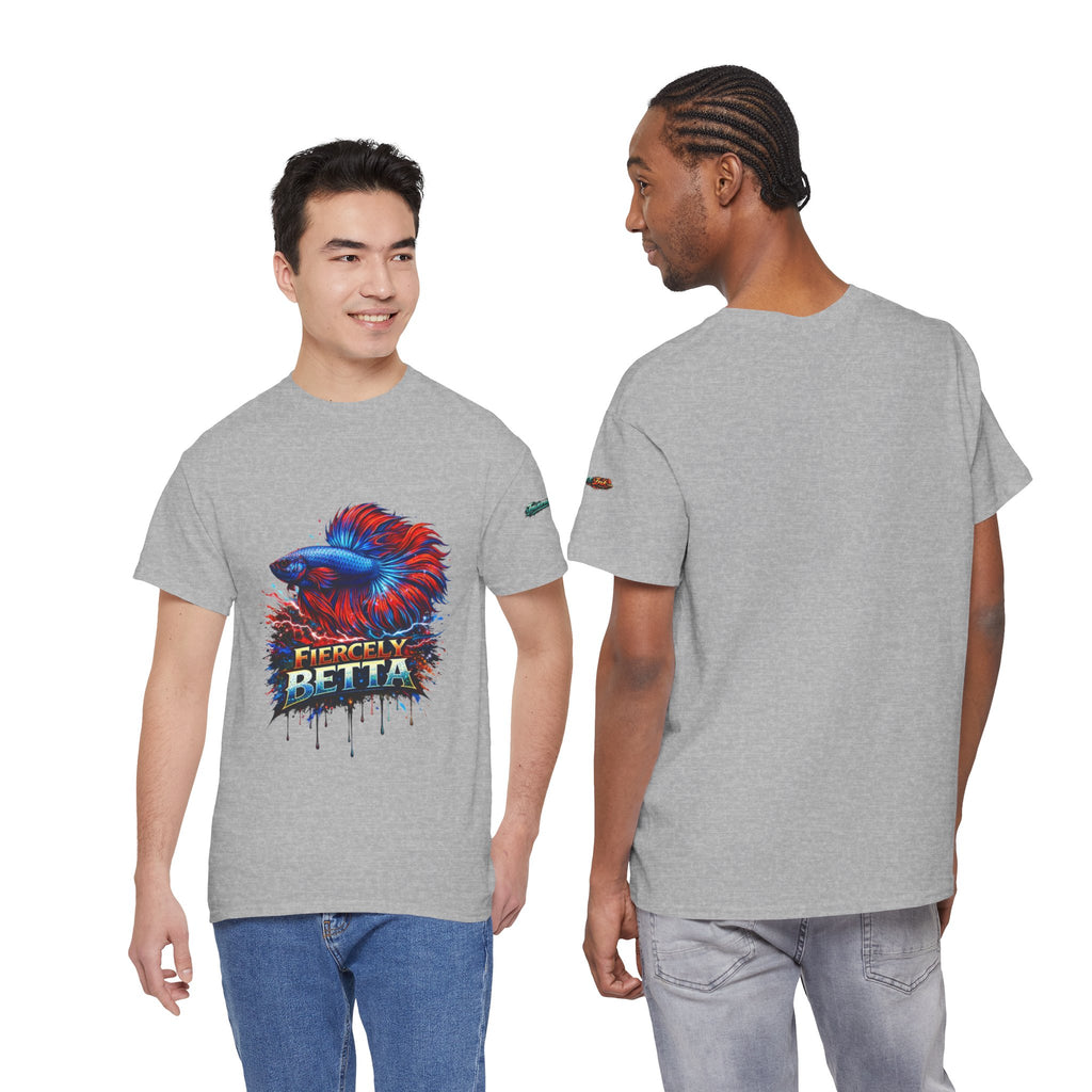 Betta Fish T-Shirt — Fiercely Betta Colorful Aquarium Fish Tee