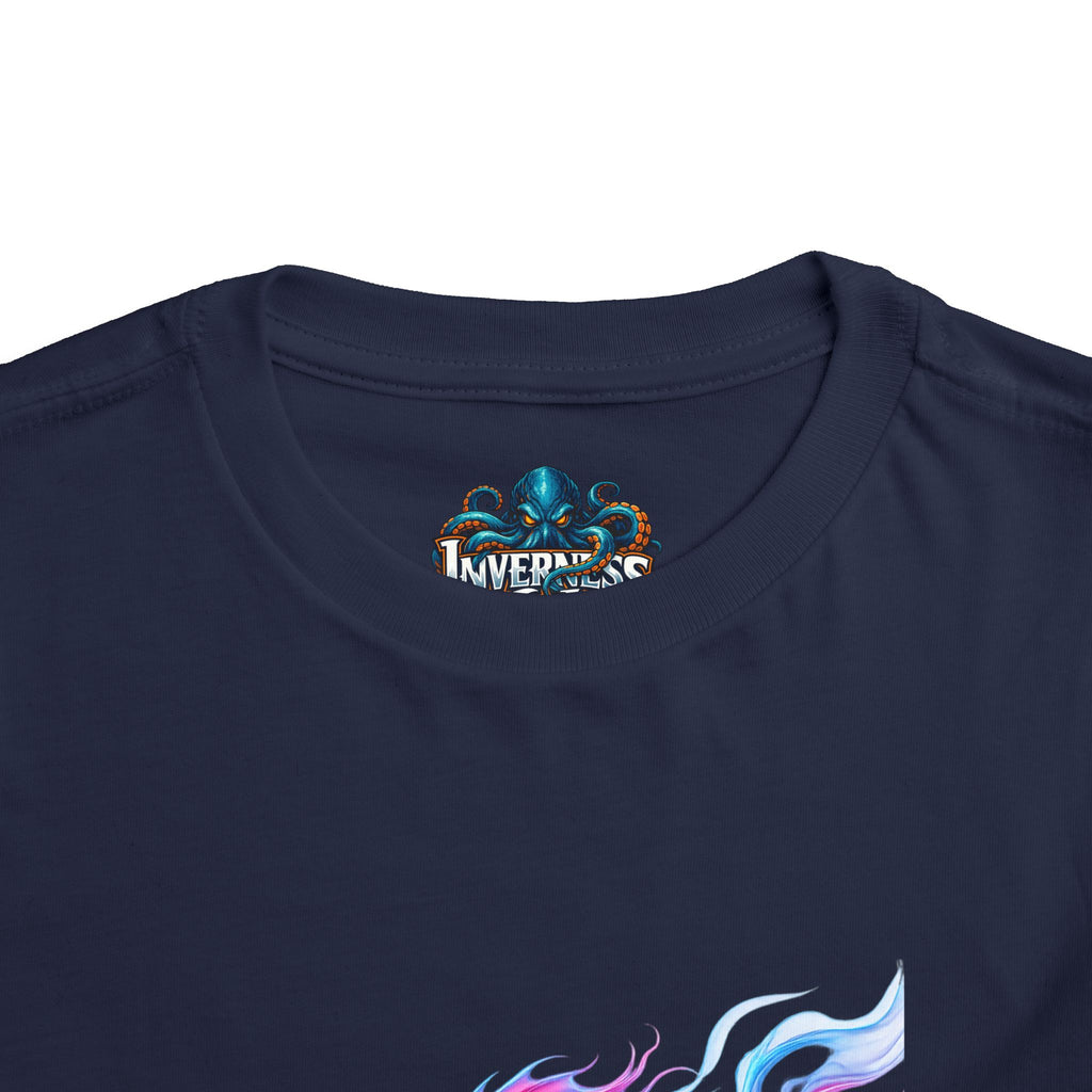 Toddler Tee — Colorful Betta Fish Graphic Kids Shirt