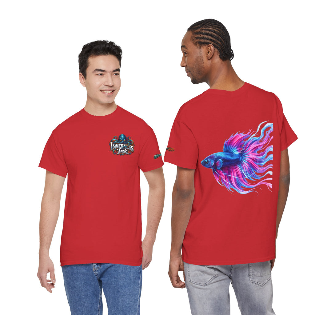 Electric Paint Betta — Classic Heavy Cotton Tee