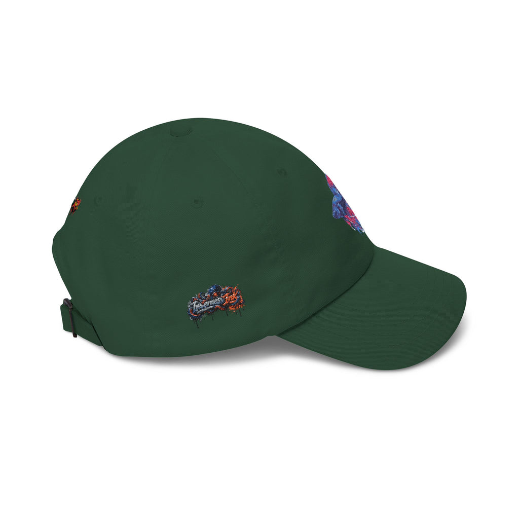 Betta Fish Dad Cap – Embroidered Color Splash Fish Baseball Hat