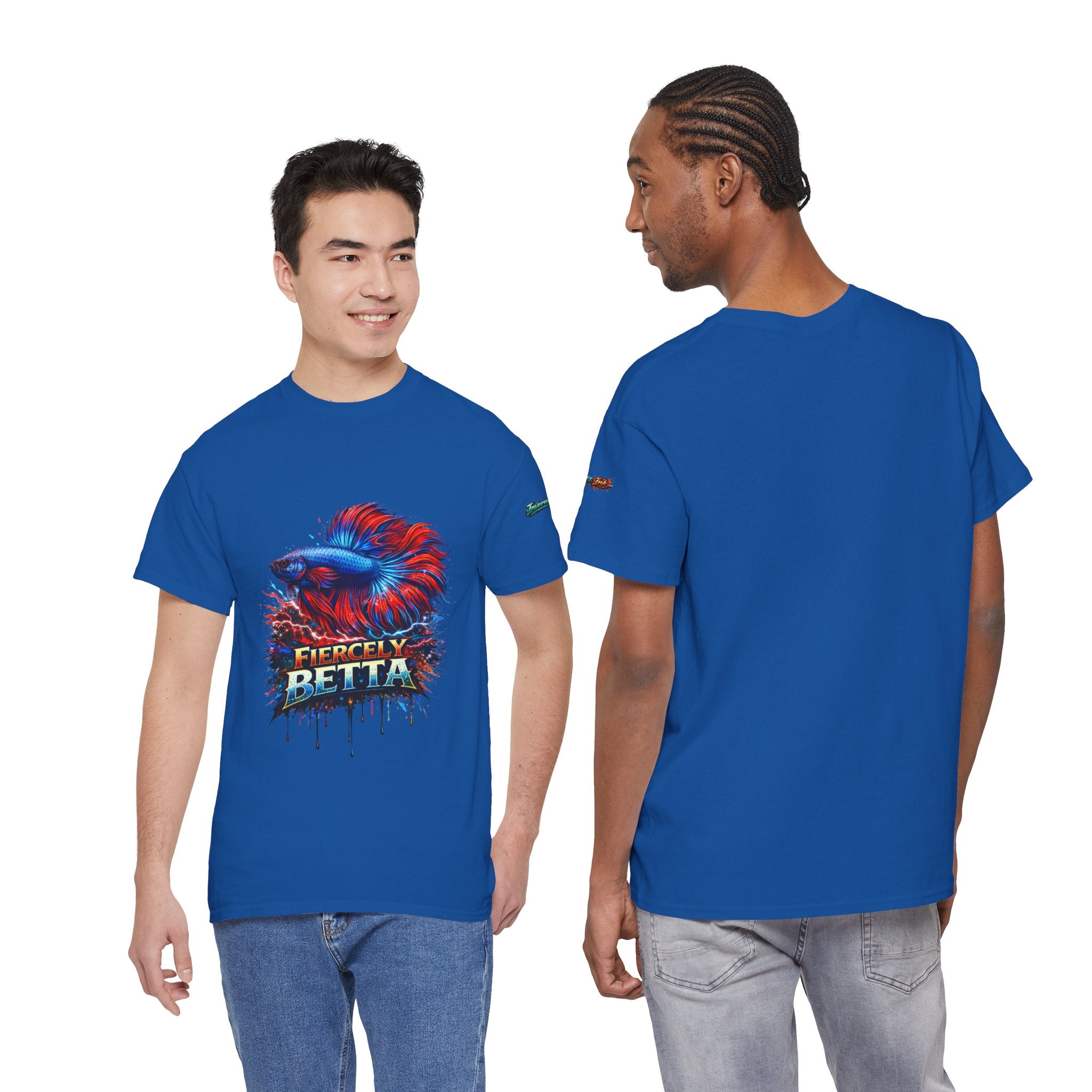 Betta Fish T-Shirt — Fiercely Betta Colorful Aquarium Fish Tee