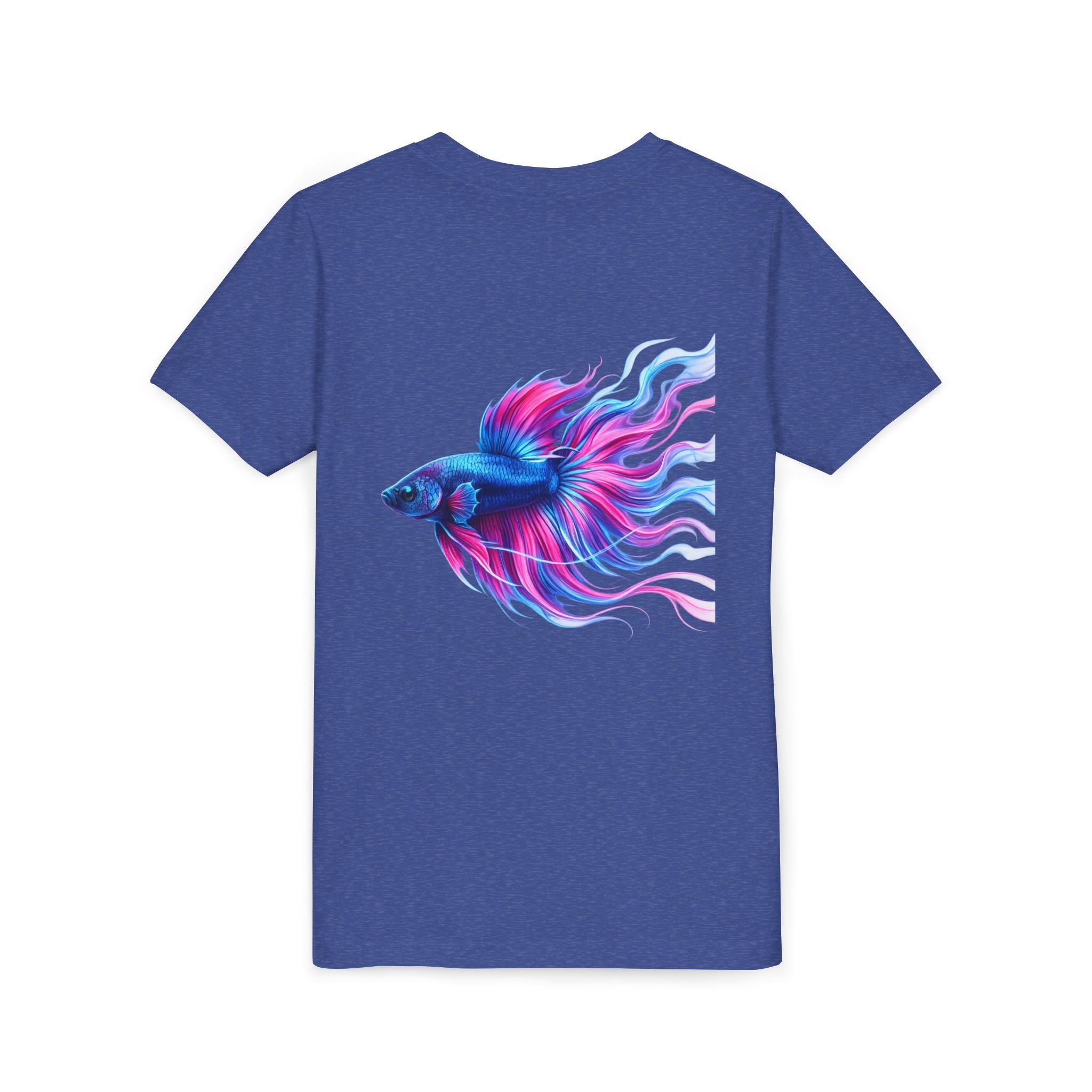 Youth Tee - Colorful Betta Fish Graphic Shirt