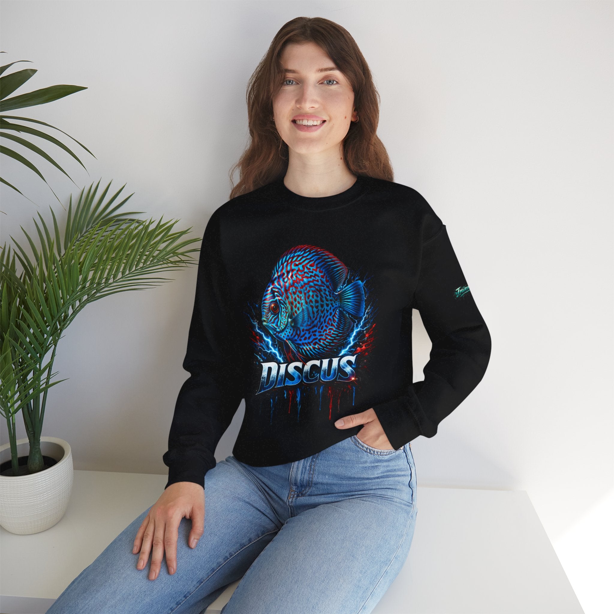 Electric Discus – Heavy Blend "Lightning" Crewneck Sweatshirt
