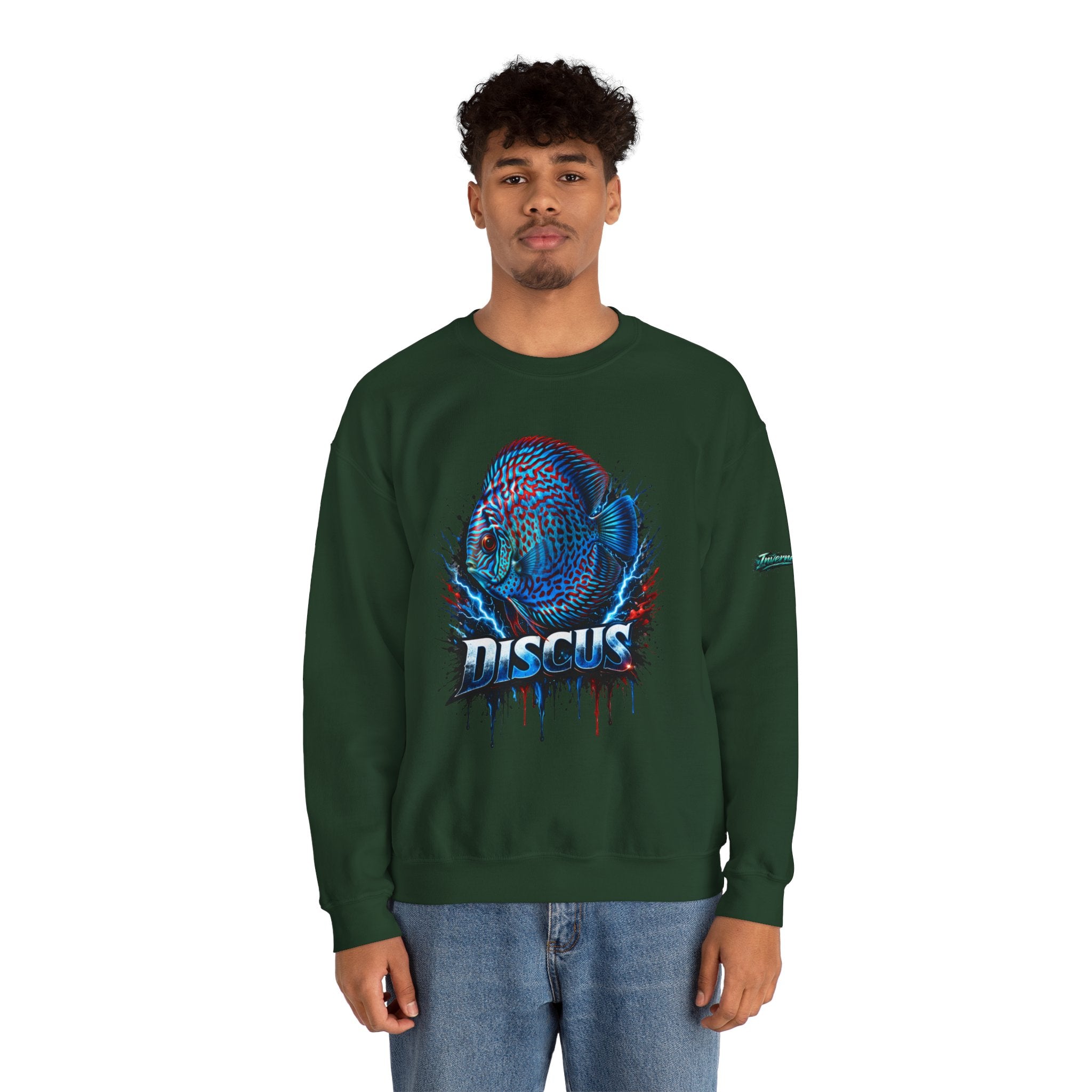 Electric Discus – Heavy Blend "Lightning" Crewneck Sweatshirt