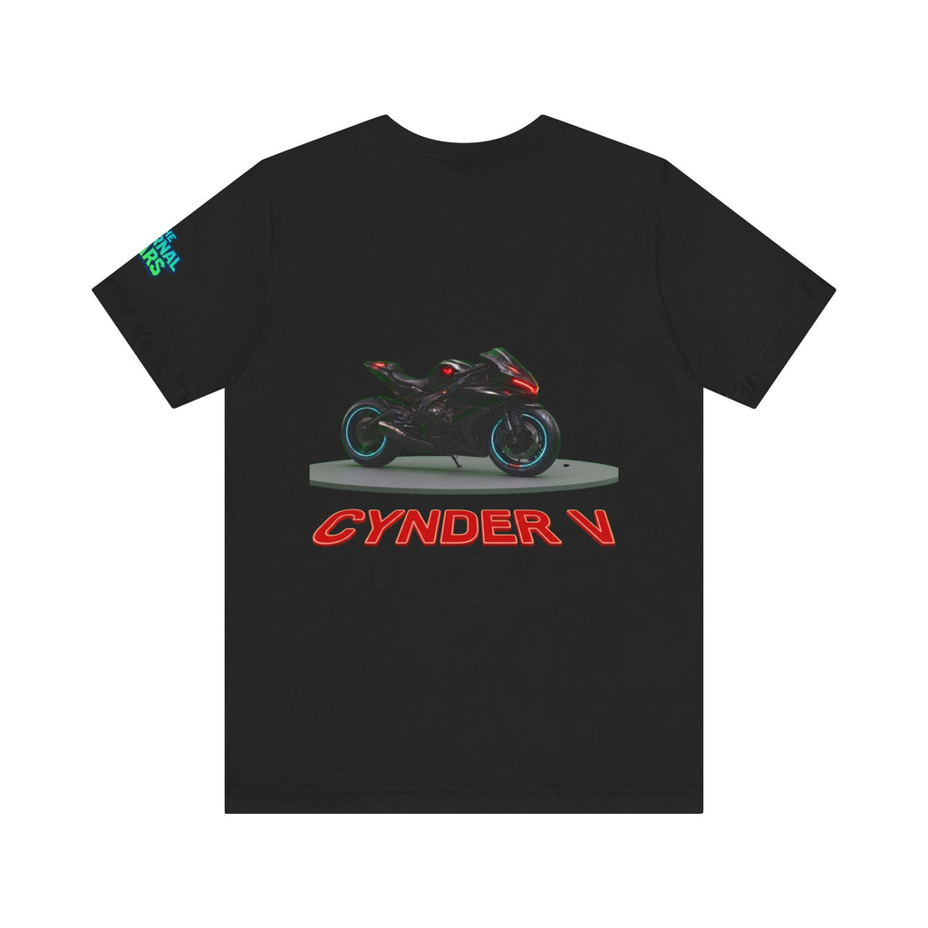 The Eternal Wars Motorcycle Tee — Cynder V Sportbike Graphic Shirt