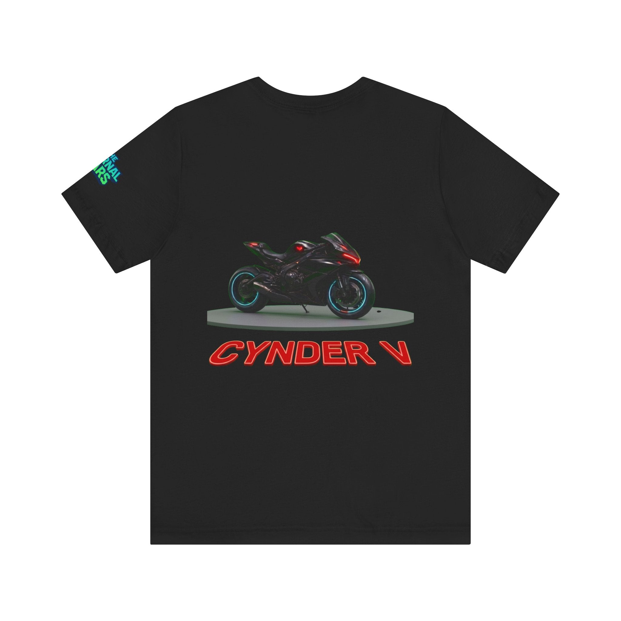 The Eternal Wars Motorcycle Tee — Cynder V Sportbike Graphic Shirt