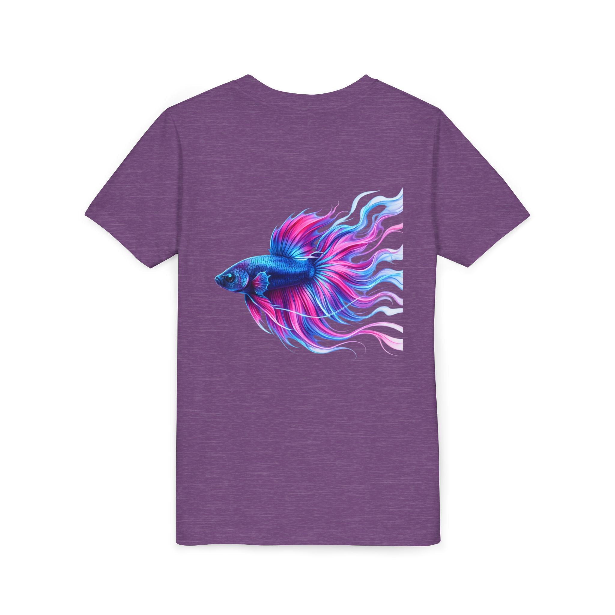 Youth Tee - Colorful Betta Fish Graphic Shirt