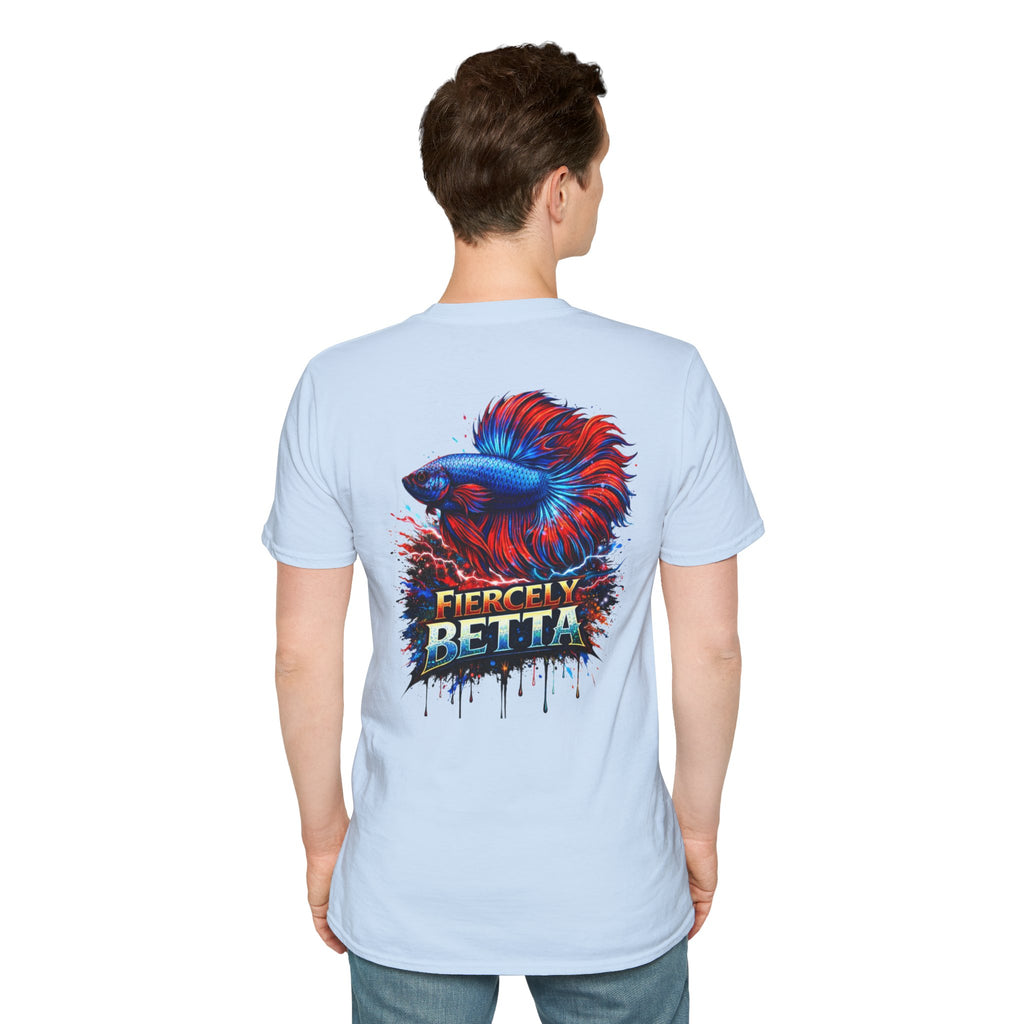Fiercely Betta T-Shirt — Colorful Betta Fish Graphic Tee