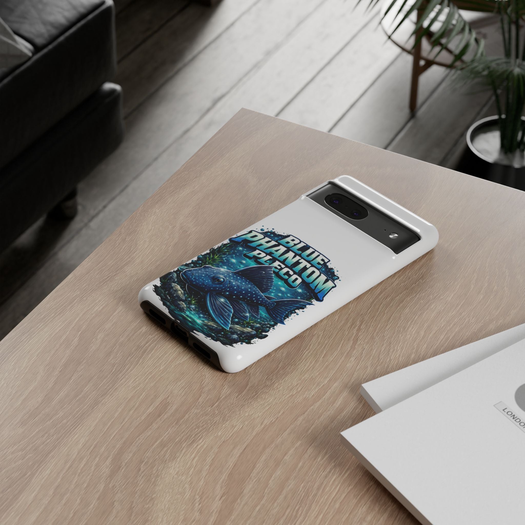 Blue Phantom Pleco Phone Case