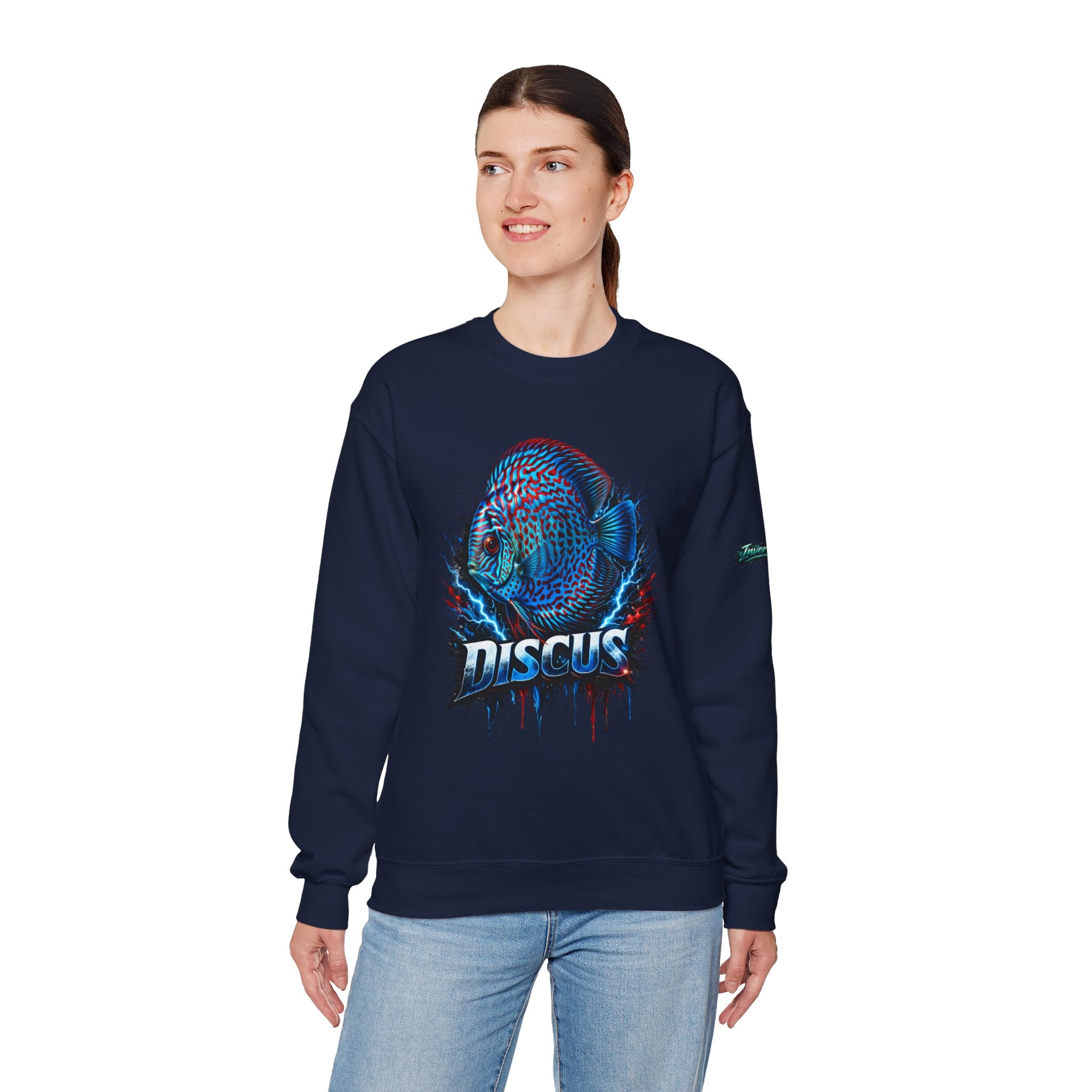 Electric Discus – Heavy Blend "Lightning" Crewneck Sweatshirt