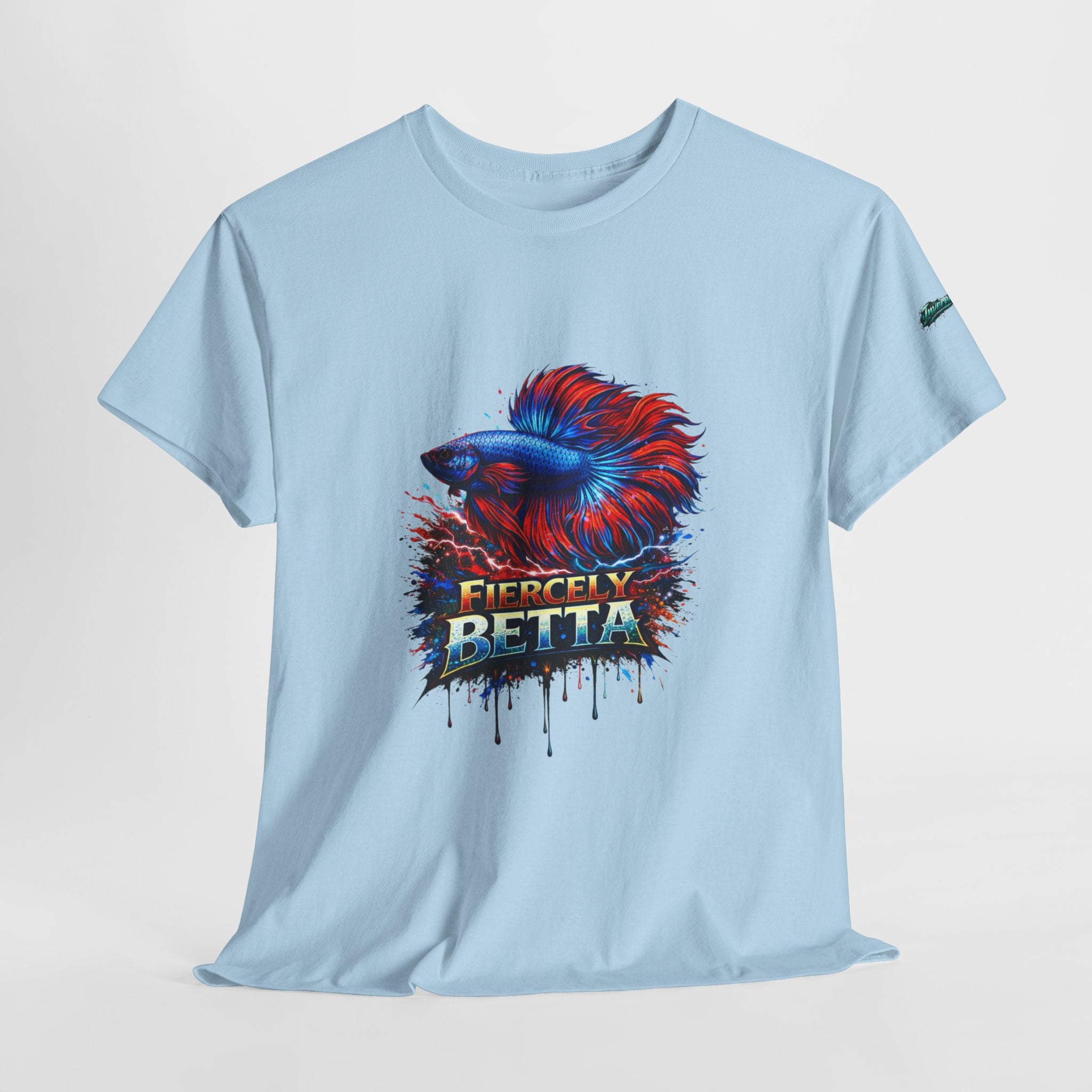 Betta Fish T-Shirt — Fiercely Betta Colorful Aquarium Fish Tee