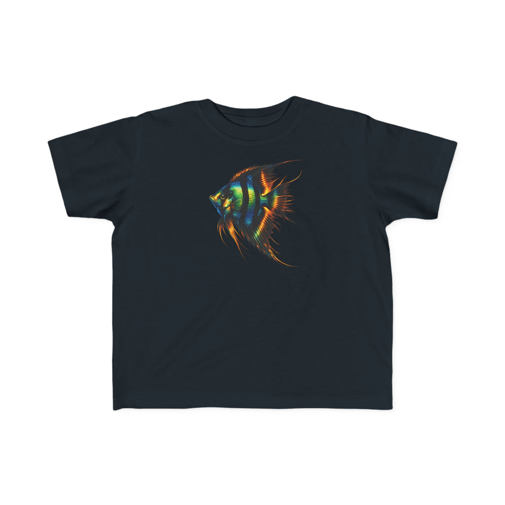 Toddler Fish Tee — Colorful Angelfish Graphic Kids Shirt