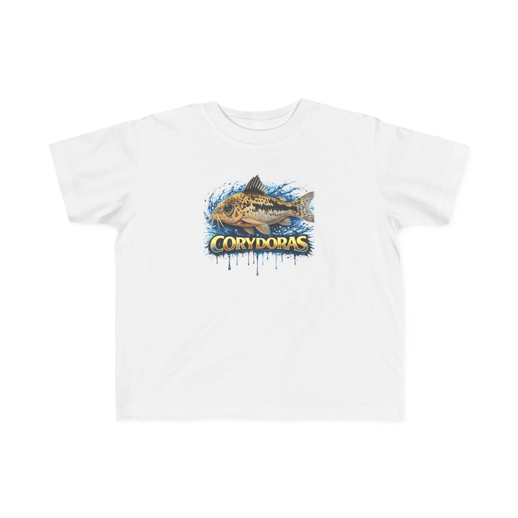 Toddler Tee — 'Corydoras' Aquarium Fish Graphic
