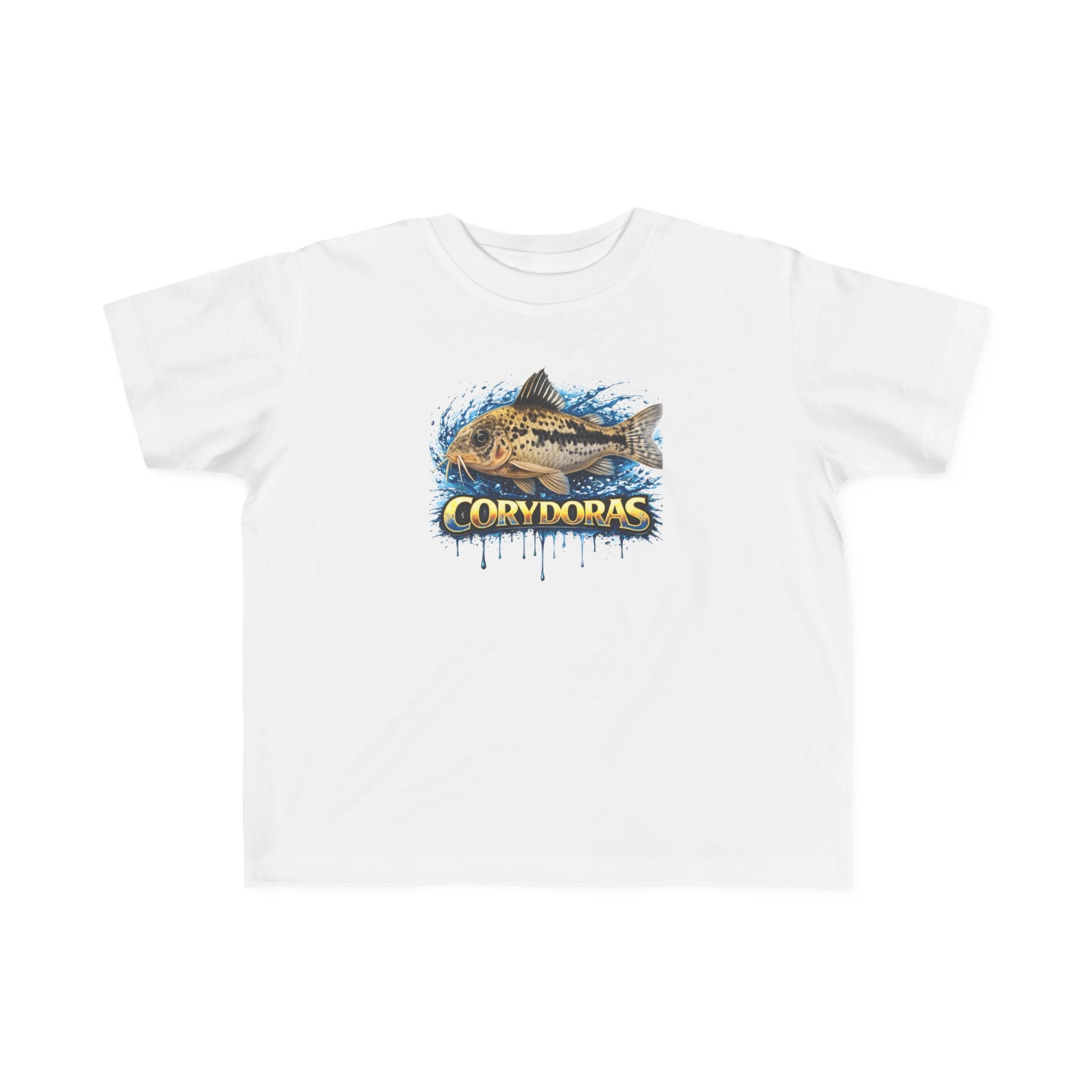 Toddler Tee — 'Corydoras' Aquarium Fish Graphic