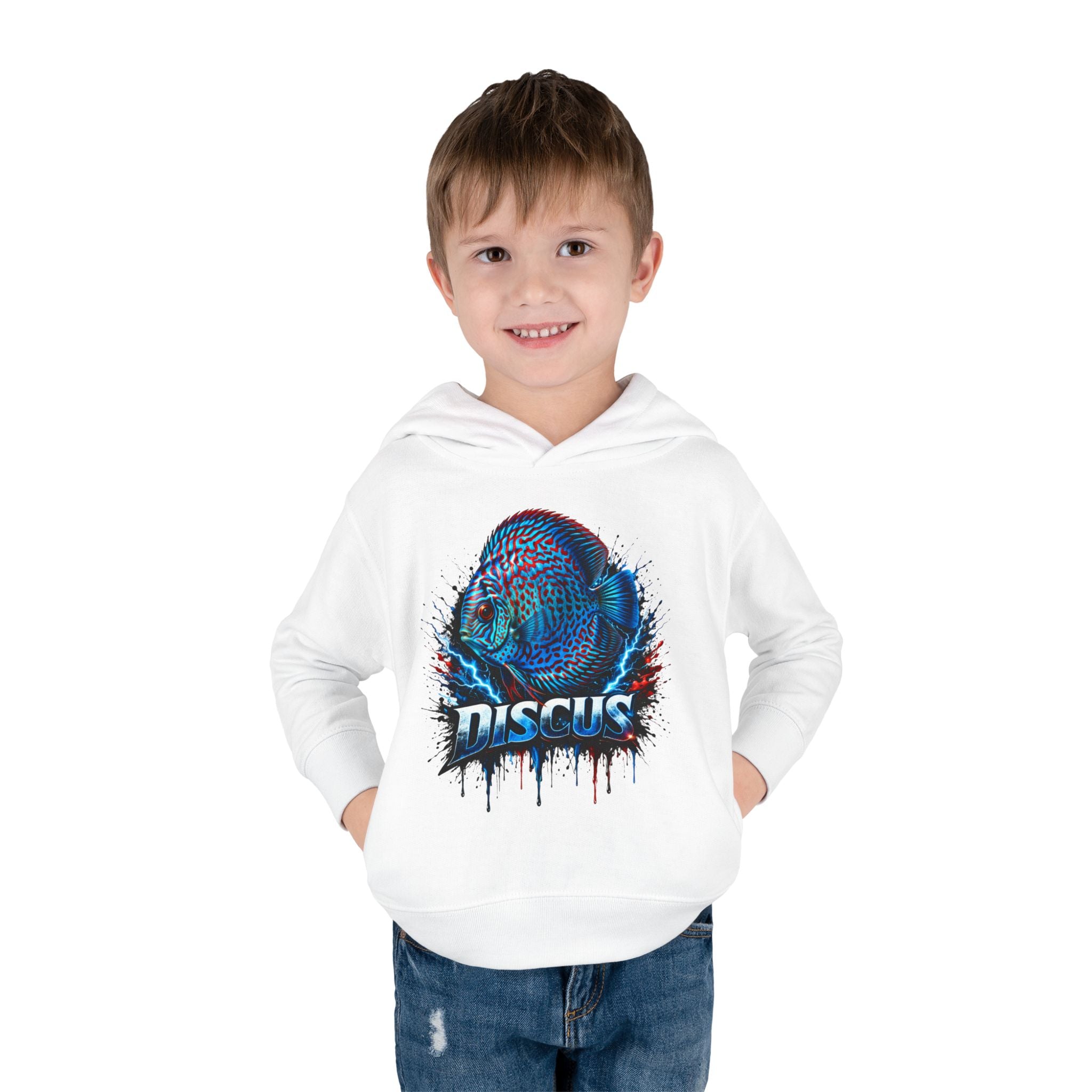 Electric Discus – Toddler Premium "Lightning" Fleece Hoodie
