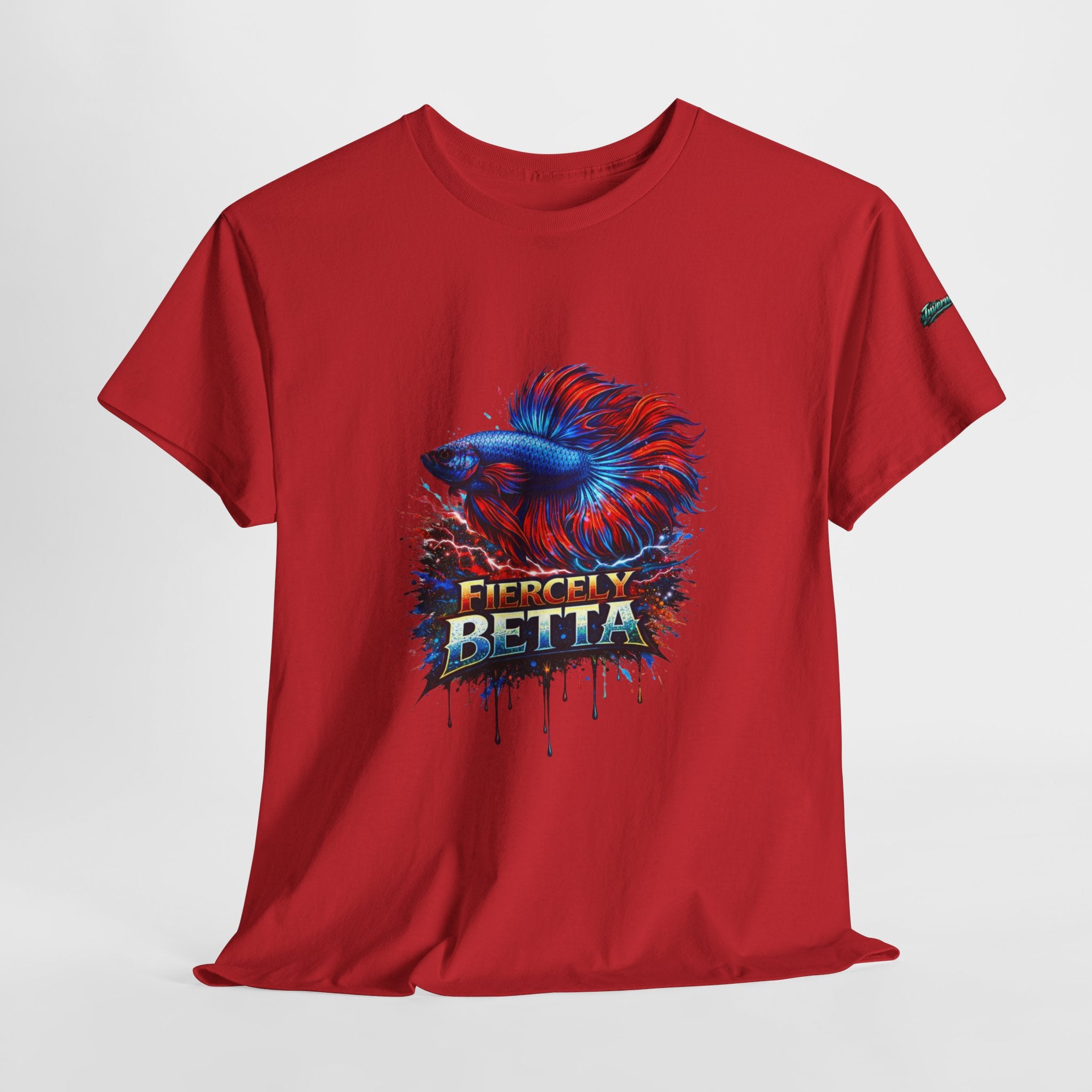 Betta Fish T-Shirt — Fiercely Betta Colorful Aquarium Fish Tee