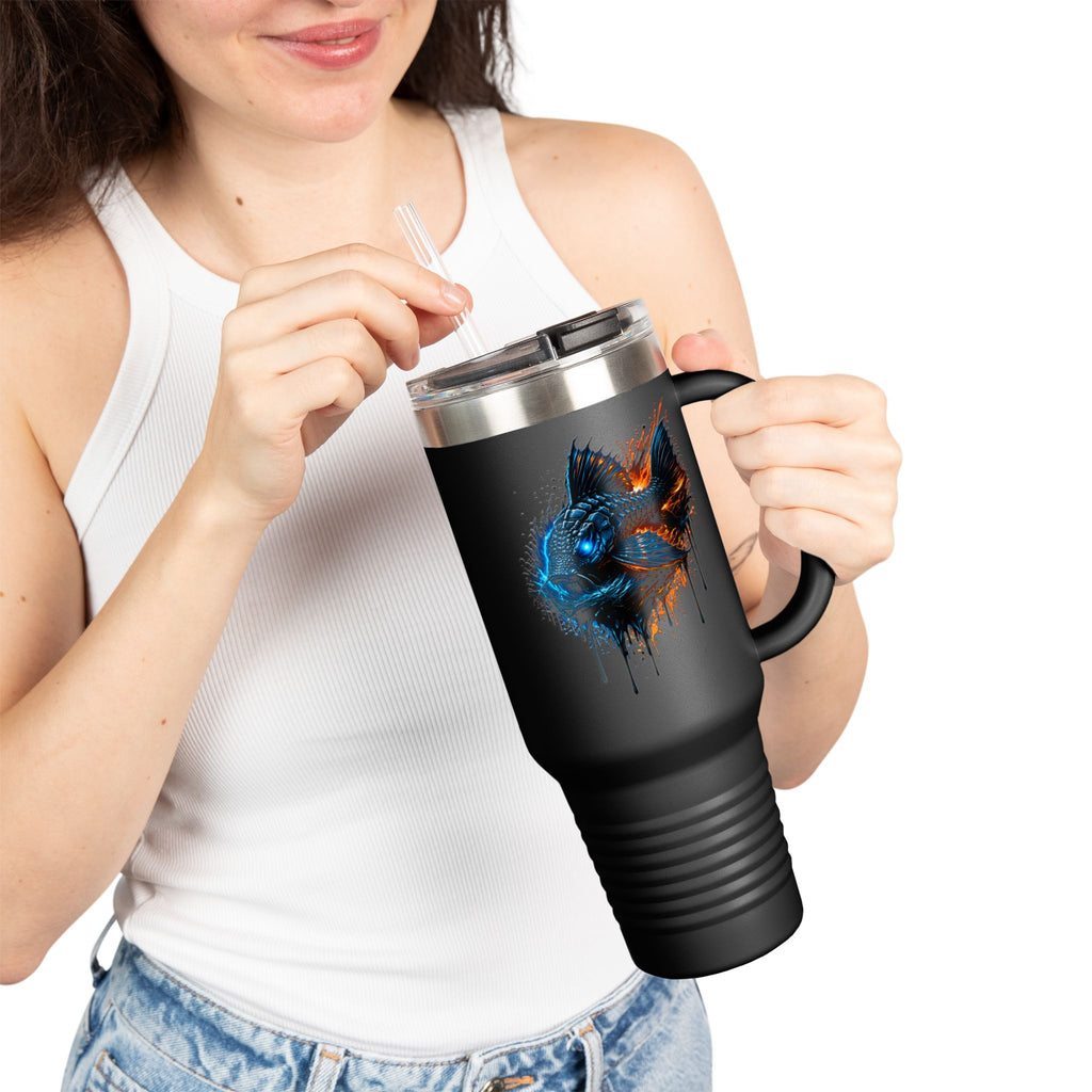 Armored Pleco – 40oz Premium Insulated Travel Mug L-185