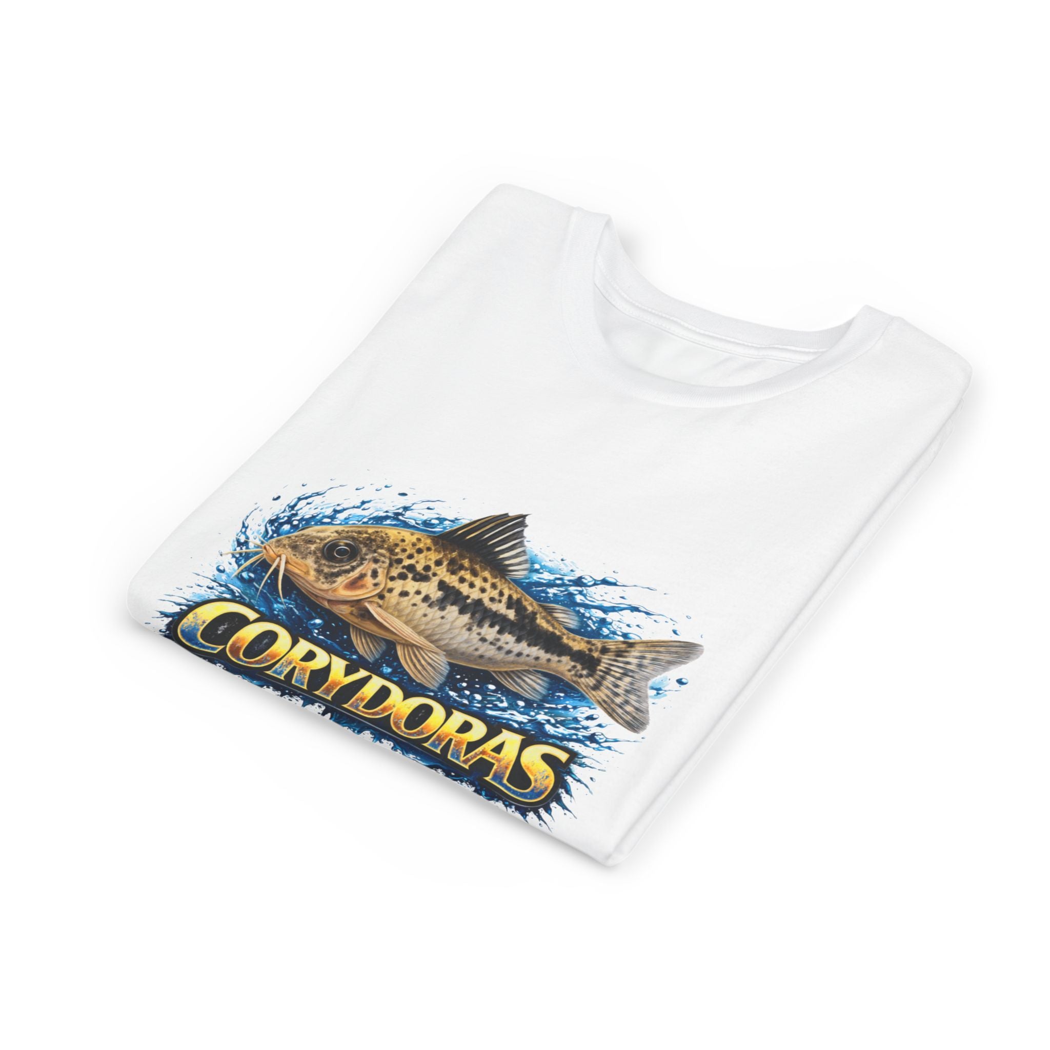 Corydoras Fish Youth Tee – Cute Aquarium Catfish Graphic Shirt