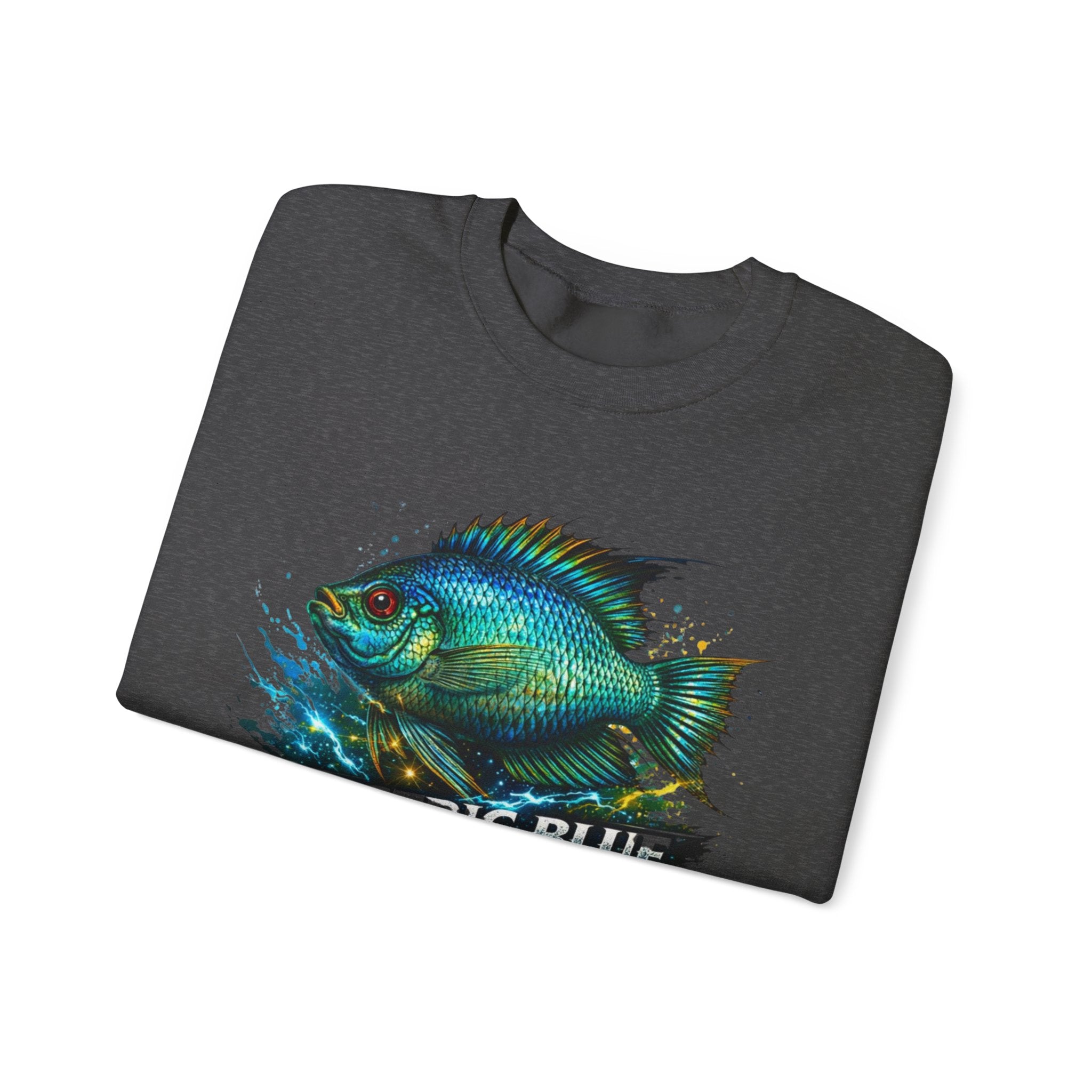 Electric Blue Acara – Heavy Blend™ Crewneck Sweatshirt
