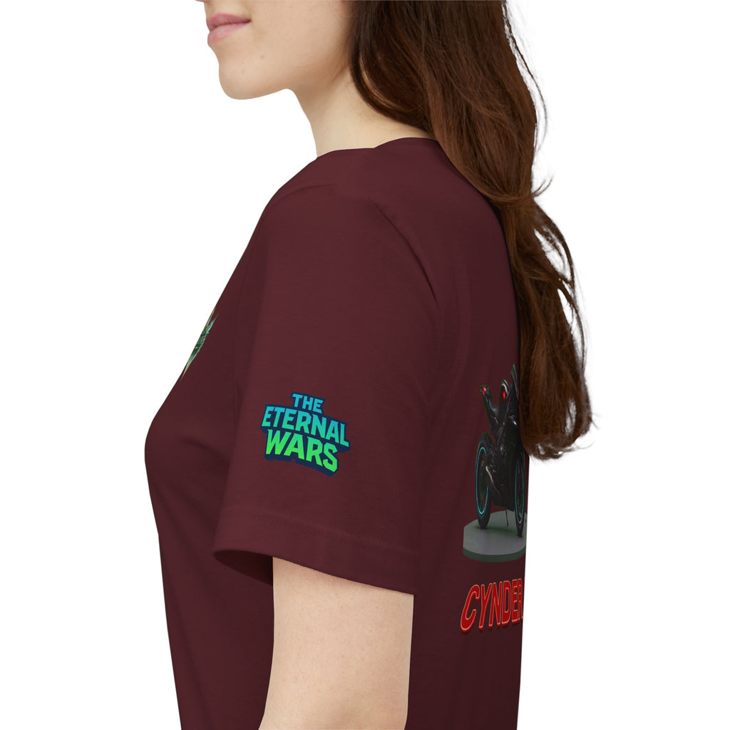 The Eternal Wars Motorcycle Tee — Cynder V Sportbike Graphic Shirt
