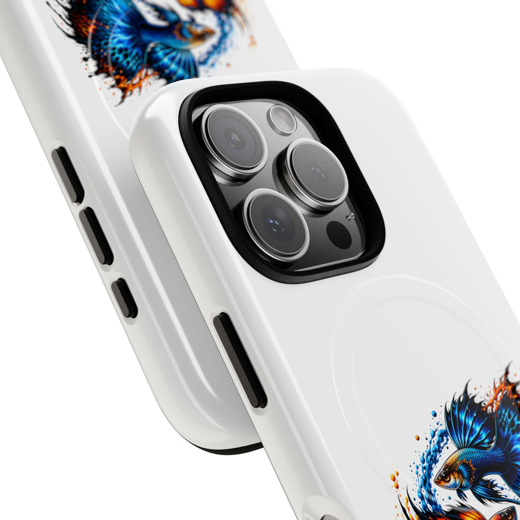 Fire & Ice Guppy – "Neon Flare" Magnetic Impact Case