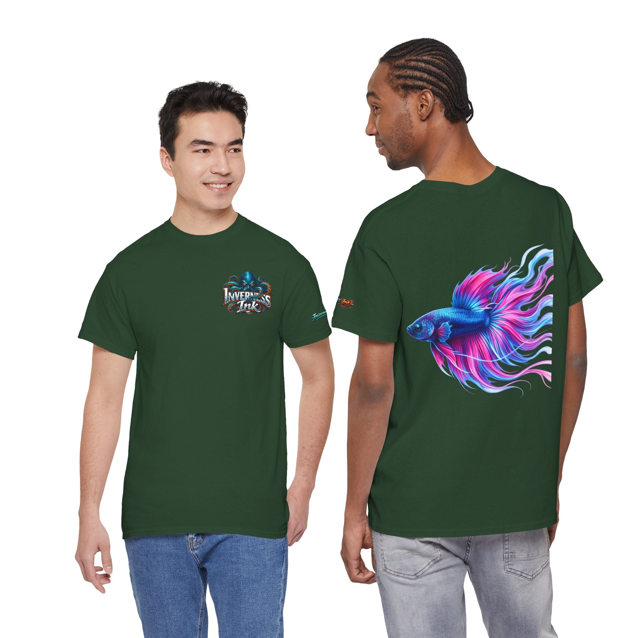 Electric Paint Betta — Classic Heavy Cotton Tee
