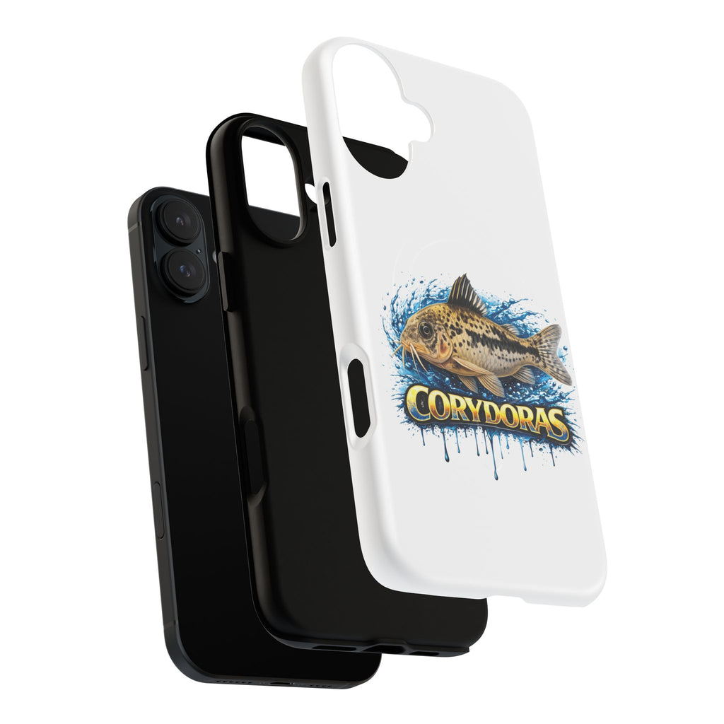 Corydoras Tough Magnetic Phone Case — Protective Fish Aquarium Design