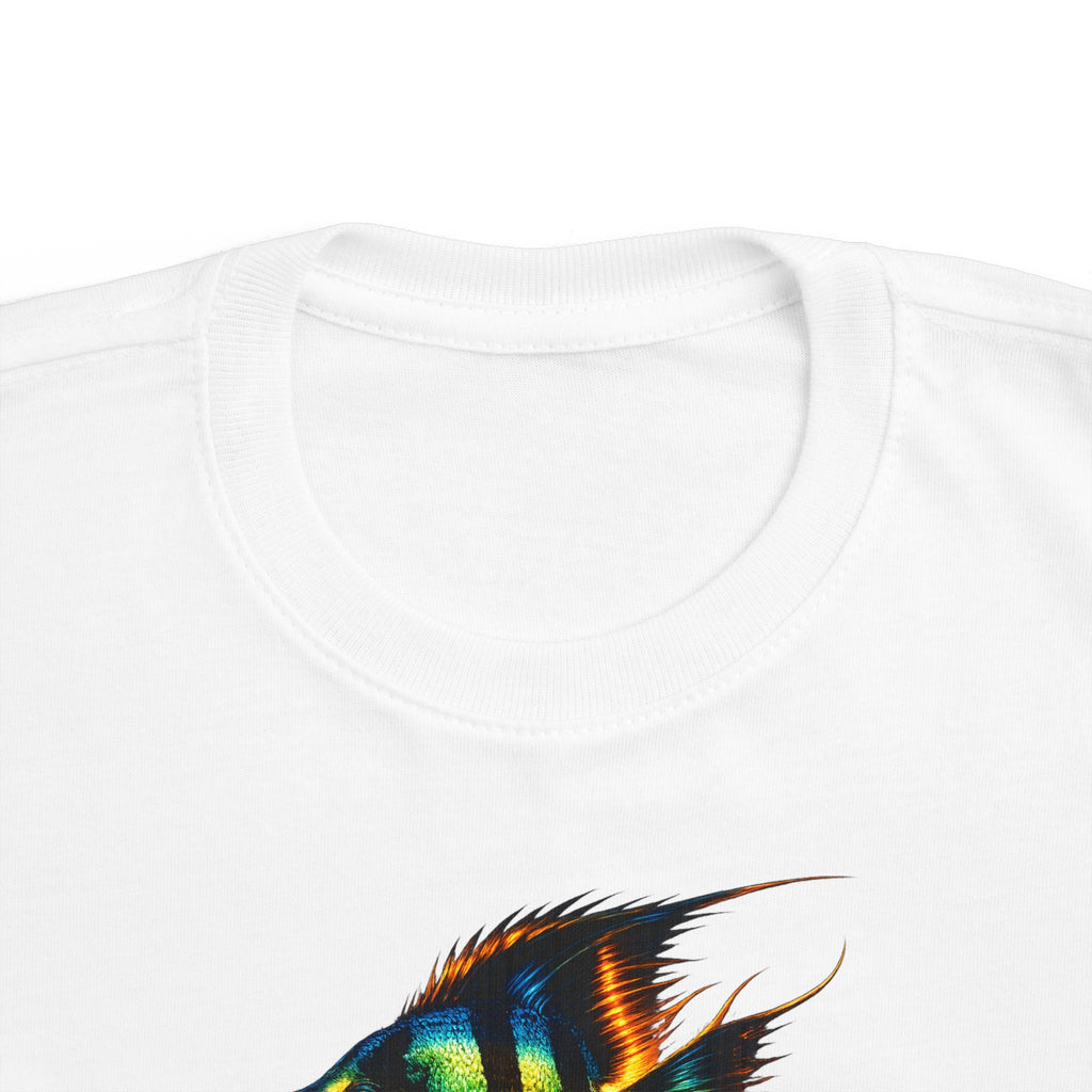 Toddler Fish Tee — Colorful Angelfish Graphic Kids Shirt