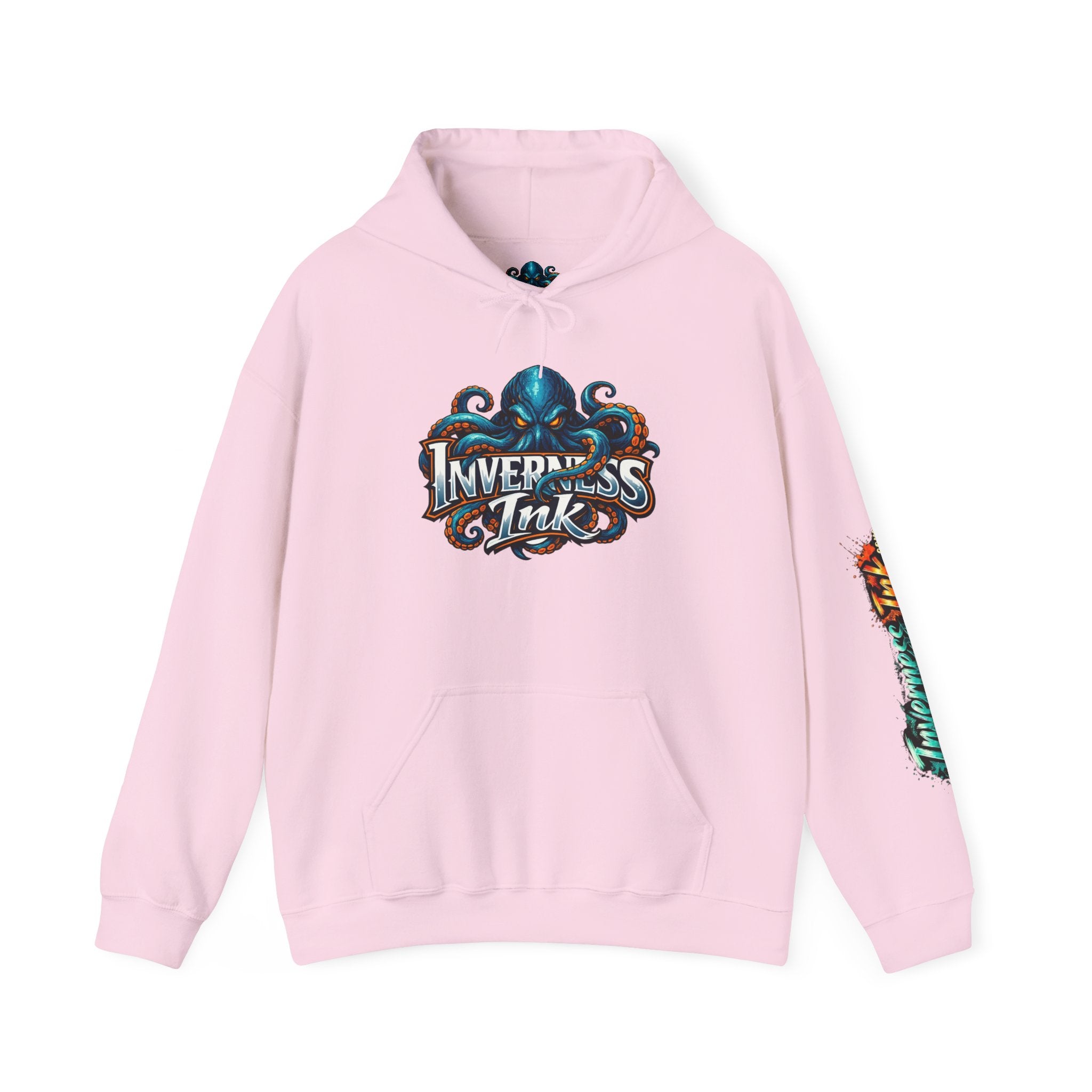 Electric Paint Betta — Artisan Series Hoodie — Inverness Ink Graphic Pullover