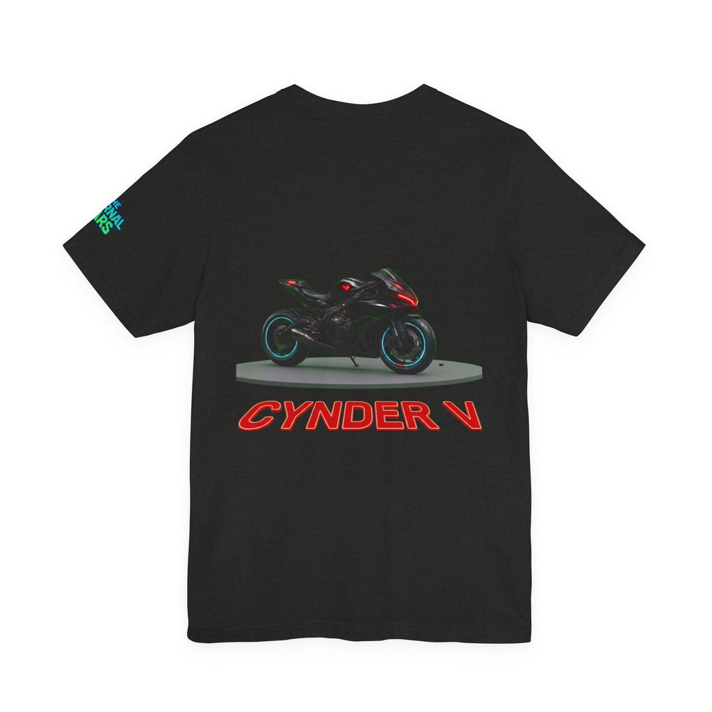 The Eternal Wars Motorcycle Tee — Cynder V Sportbike Graphic Shirt