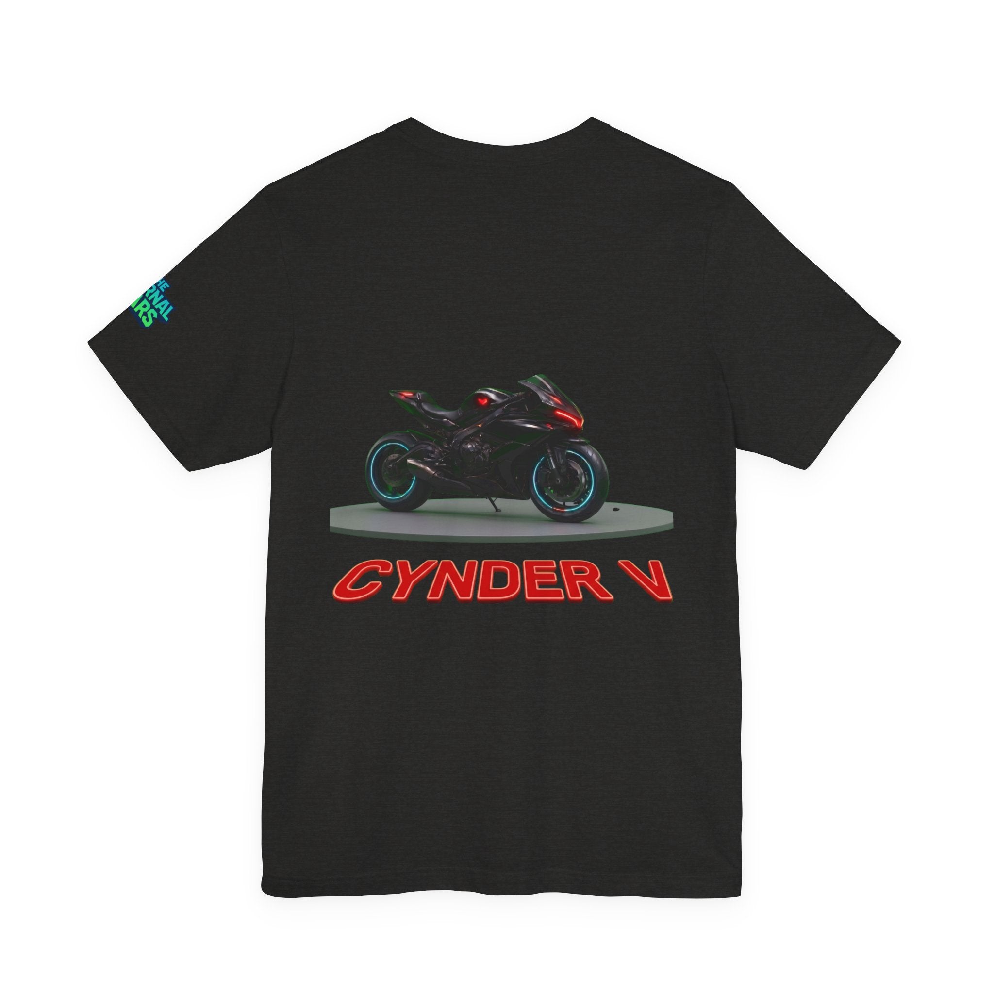 The Eternal Wars Motorcycle Tee — Cynder V Sportbike Graphic Shirt