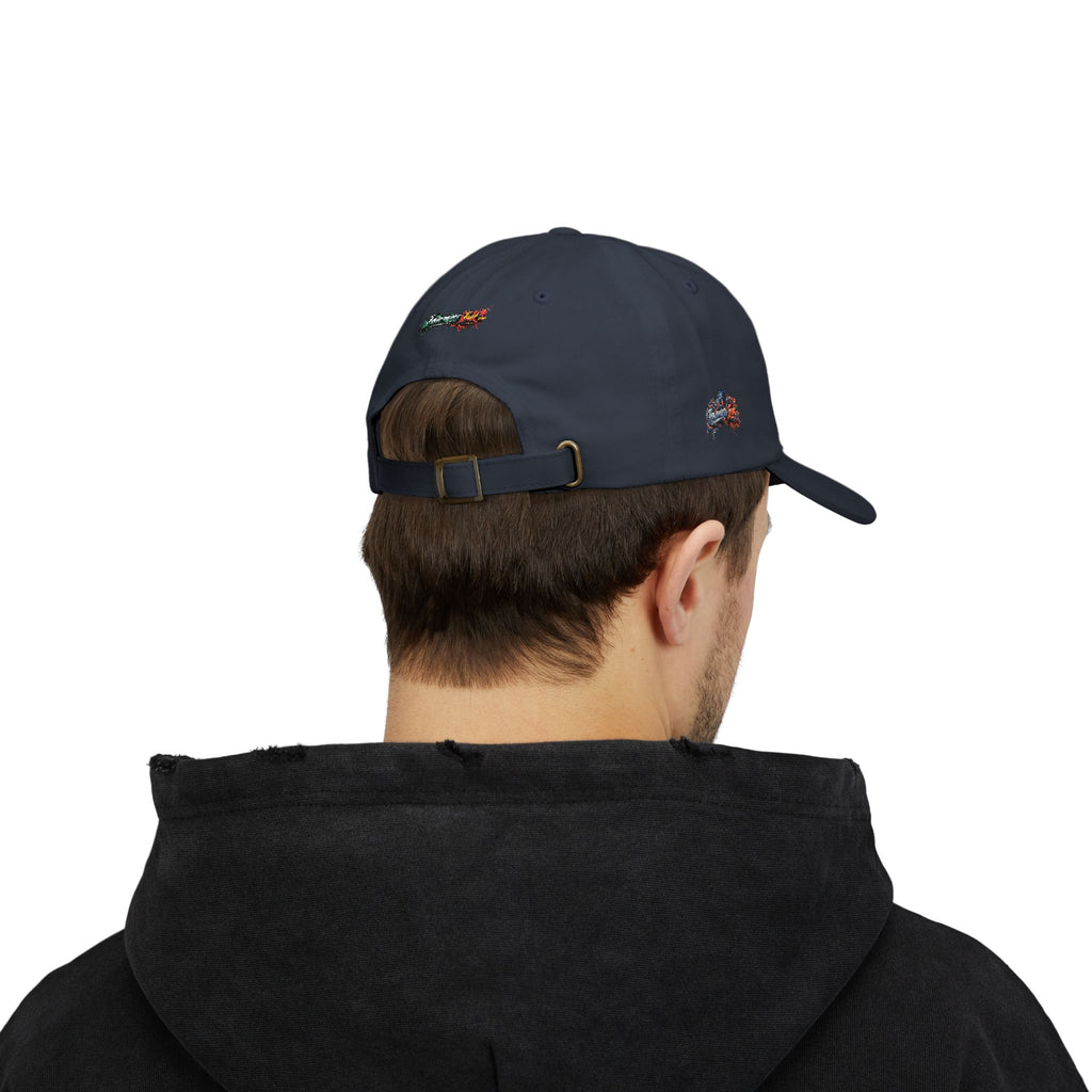 Betta Fish Dad Cap – Embroidered Color Splash Fish Baseball Hat