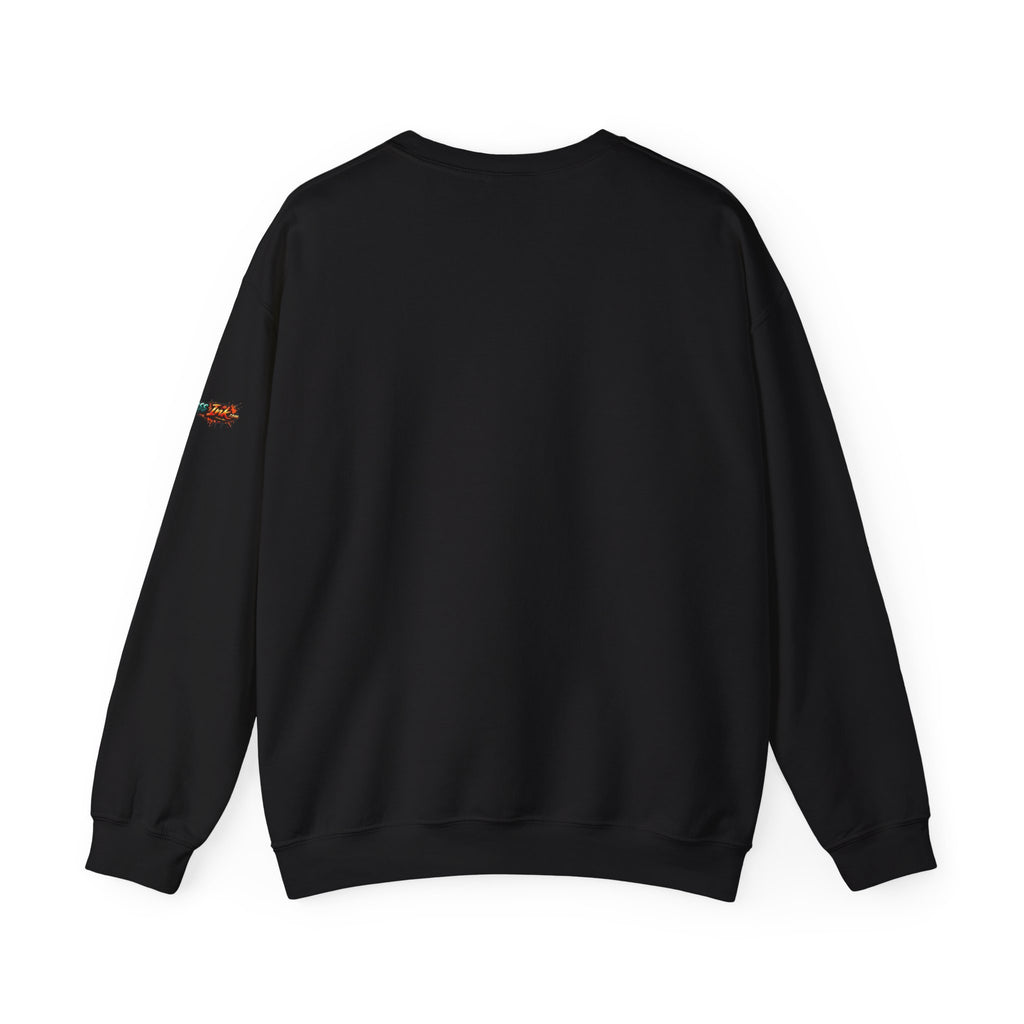 Fire & Ice Guppy – Premium "Neon Flare" Crewneck Sweatshirt