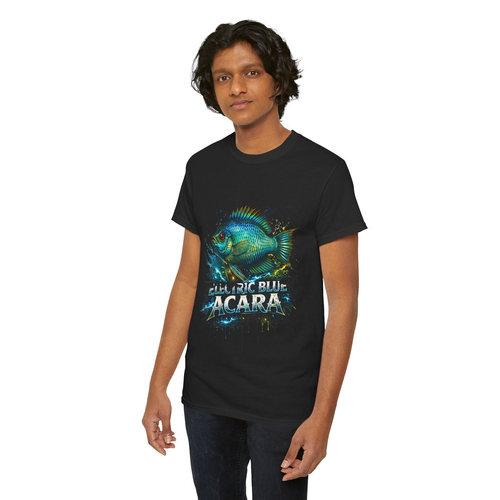Electric Blue Acara – Premium Graphic Tee