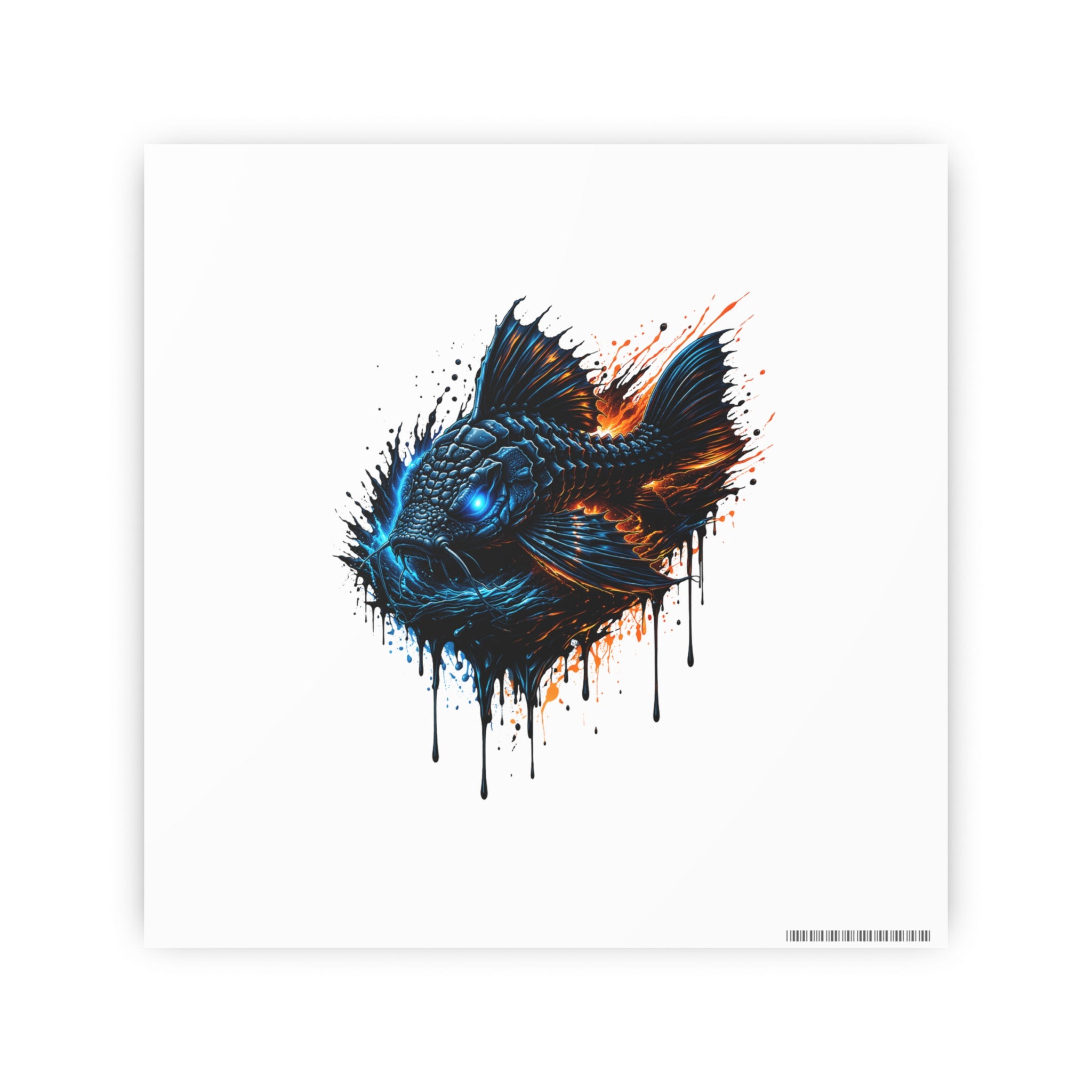Armored Pleco L-185 – Premium Satin Photo Art Poster