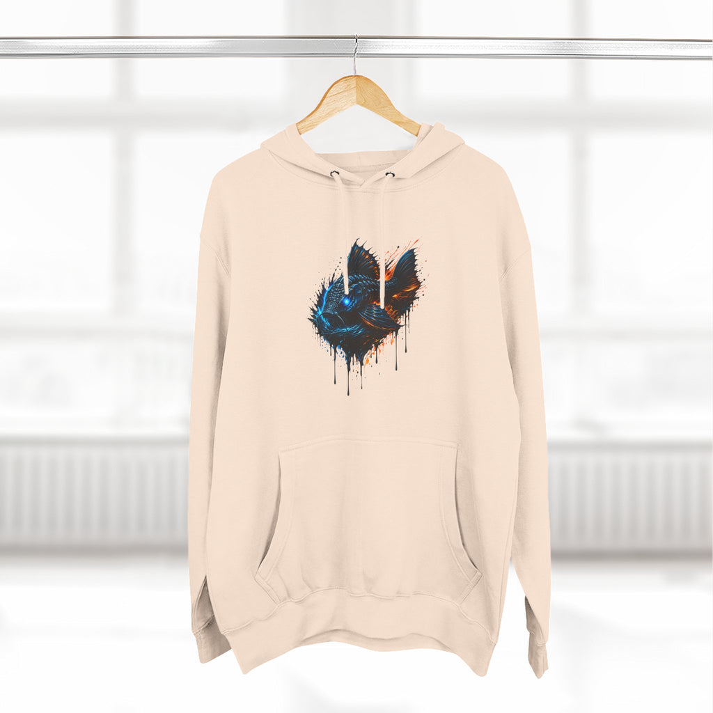Armored Pleco L-185 – Premium Fleece Hooded Sweatshirt