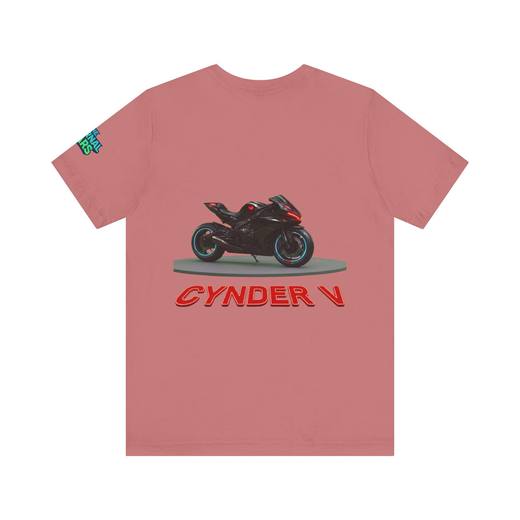 The Eternal Wars Motorcycle Tee — Cynder V Sportbike Graphic Shirt