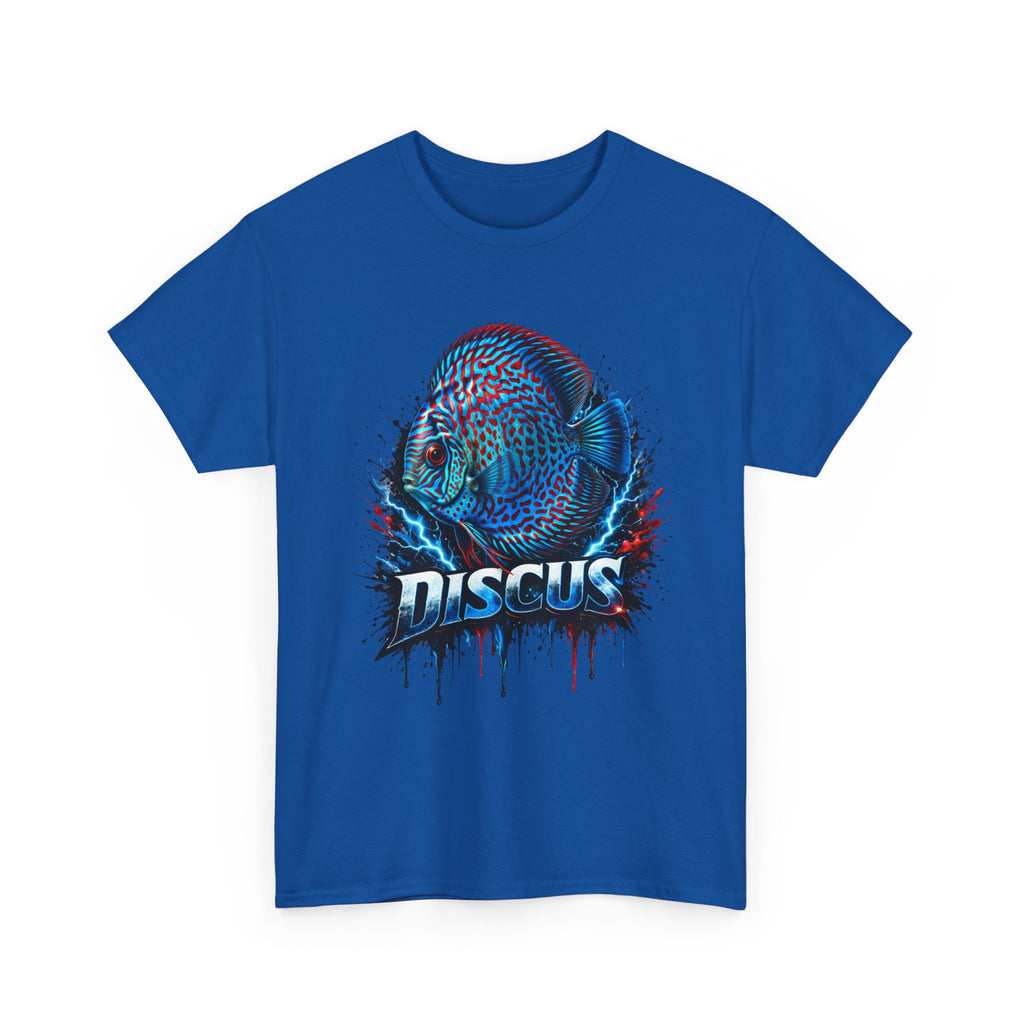 Discus Fish Graphic Tee - Vibrant Aquarium Fish Shirt