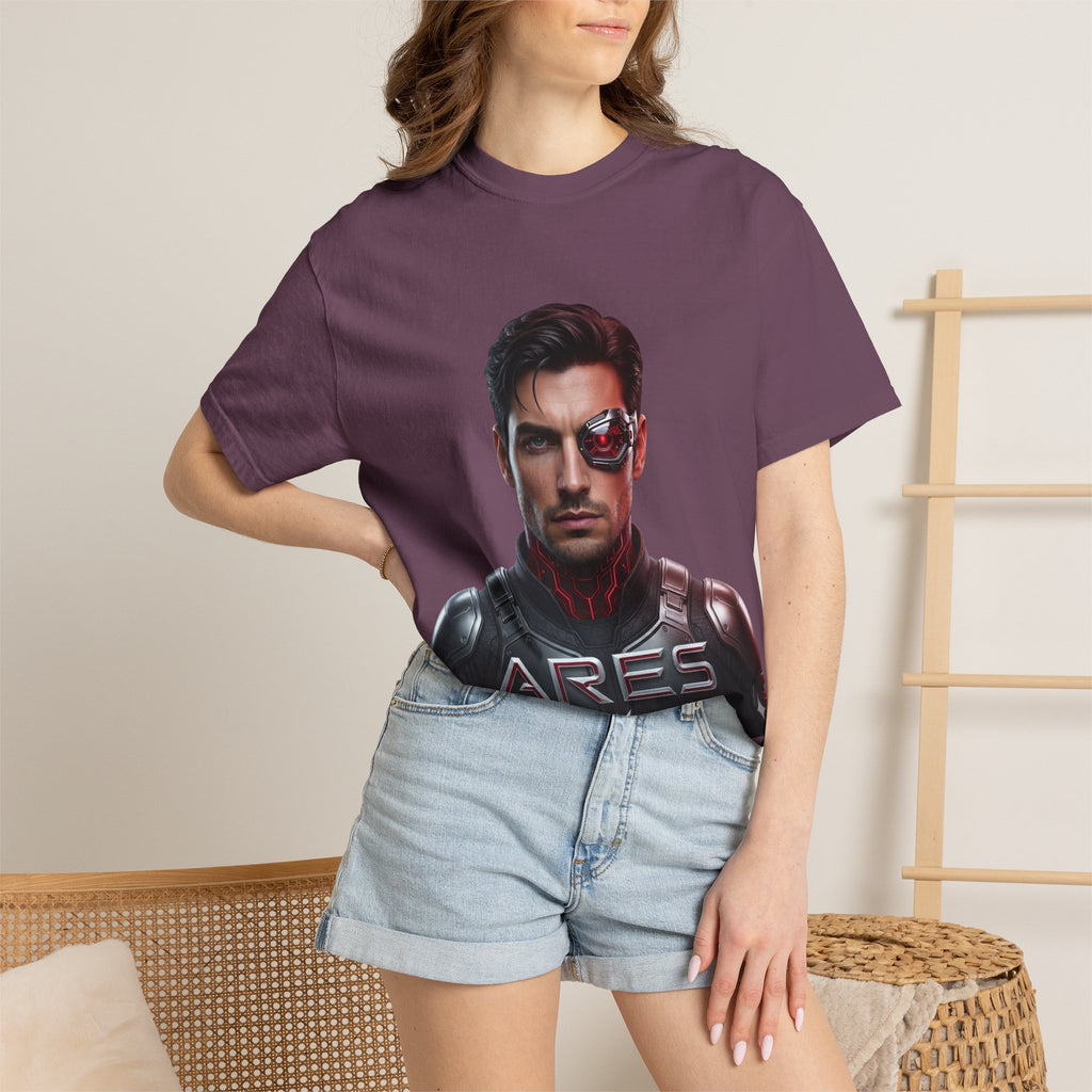 Ares Cyborg Portrait T-Shirt