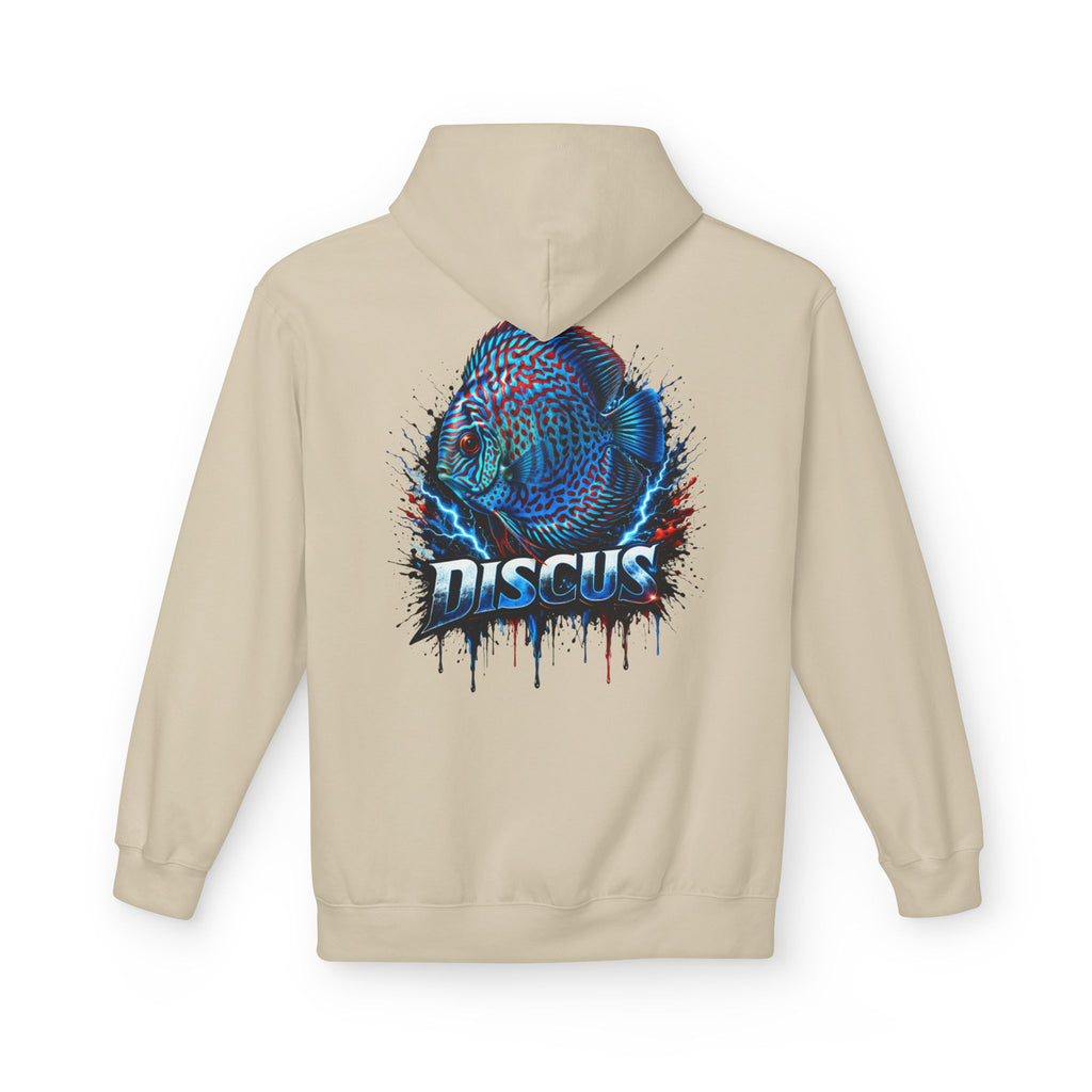 Discus Fish Hoodie — Vibrant Aquarium Graphic Pullover